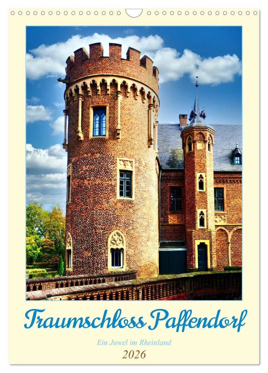Cover: 9783457276464 | Traumschloss Paffendorf - Ein Juwel im Rheinland (Wandkalender 2026...