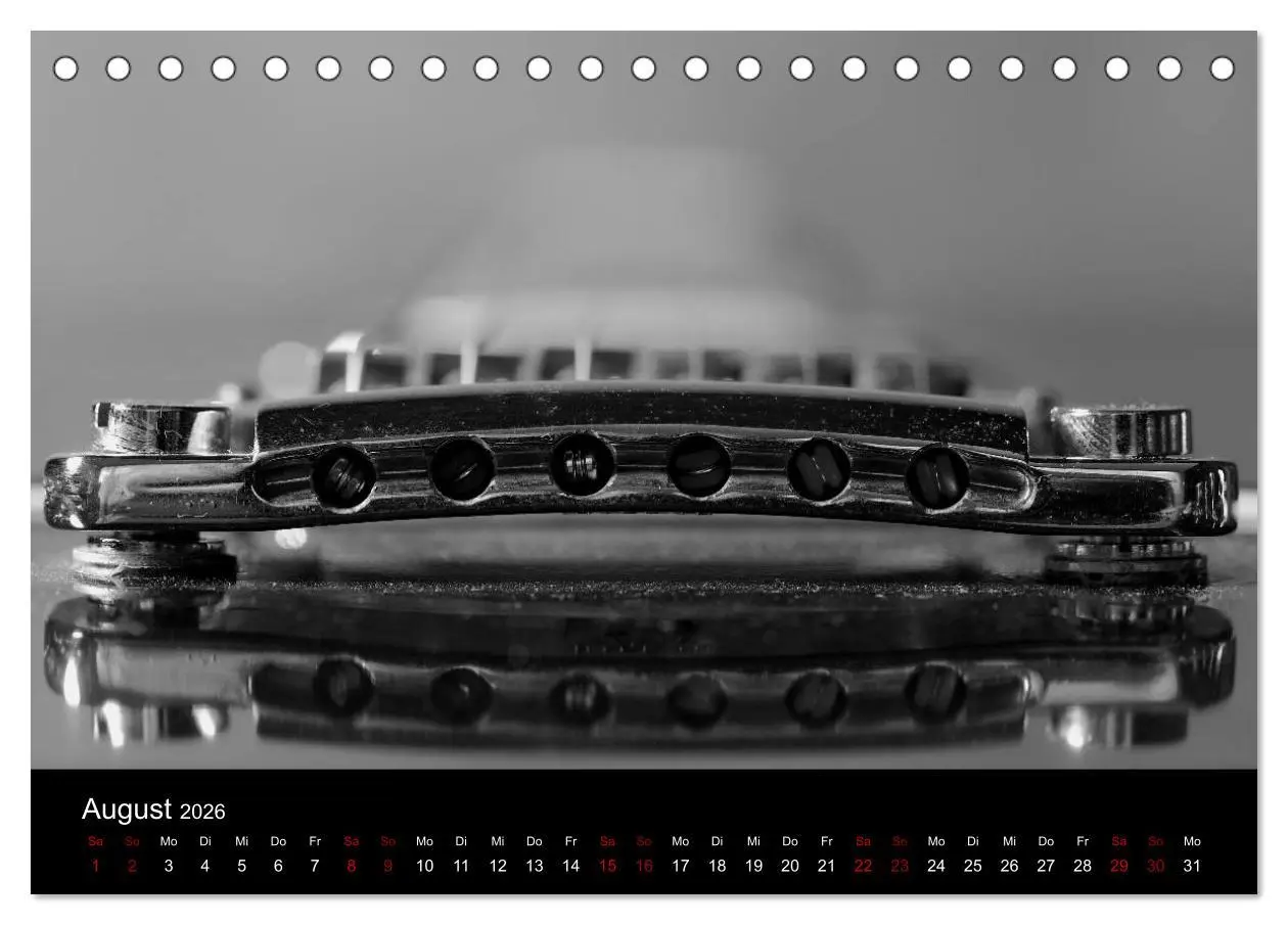 Bild: 9783457896464 | Regelwerke - Details alter E-Gitarren (Tischkalender 2026 DIN A5...