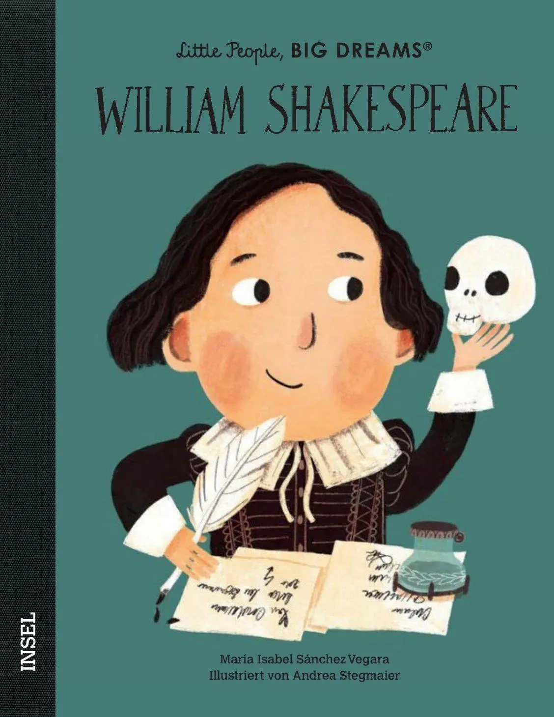 Cover: 9783458646464 | William Shakespeare - Little People, BIG DREAMS (Deutsche Ausgabe)