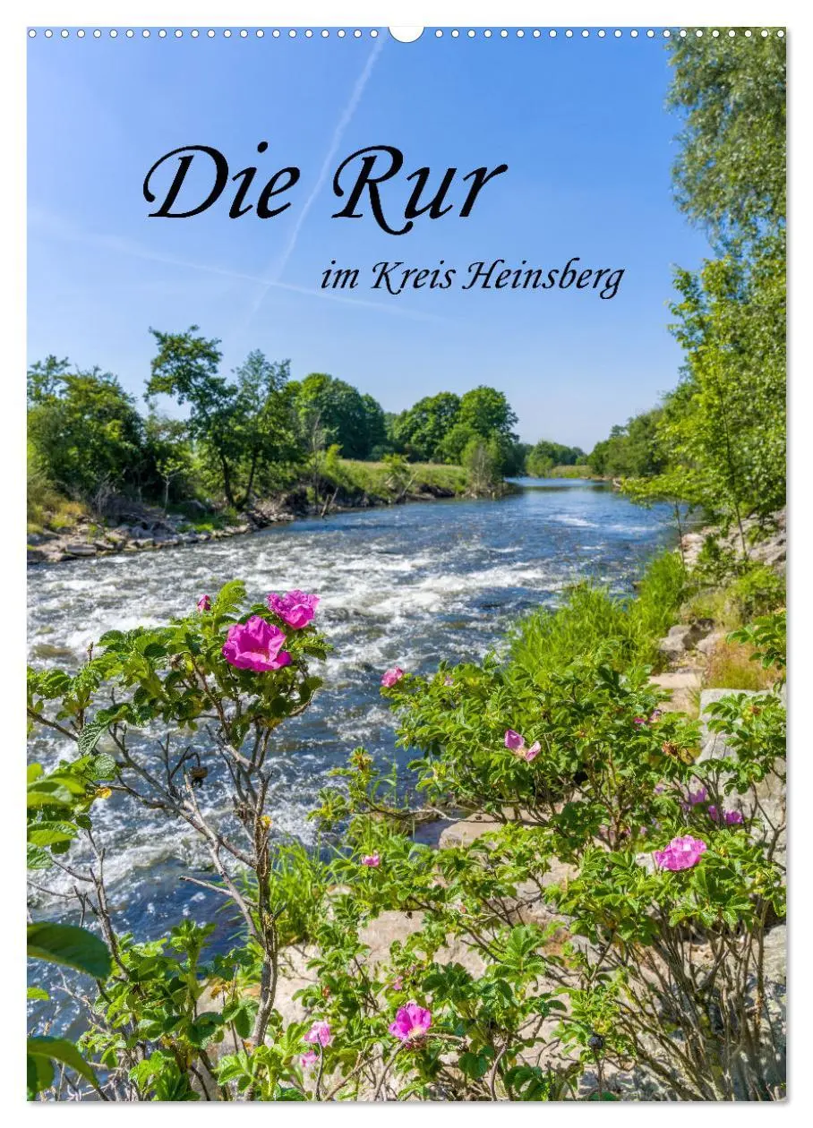 Cover: 9783516296464 | Die Rur im Kreis Heinsberg (Wandkalender 2026 DIN A2 hoch),...