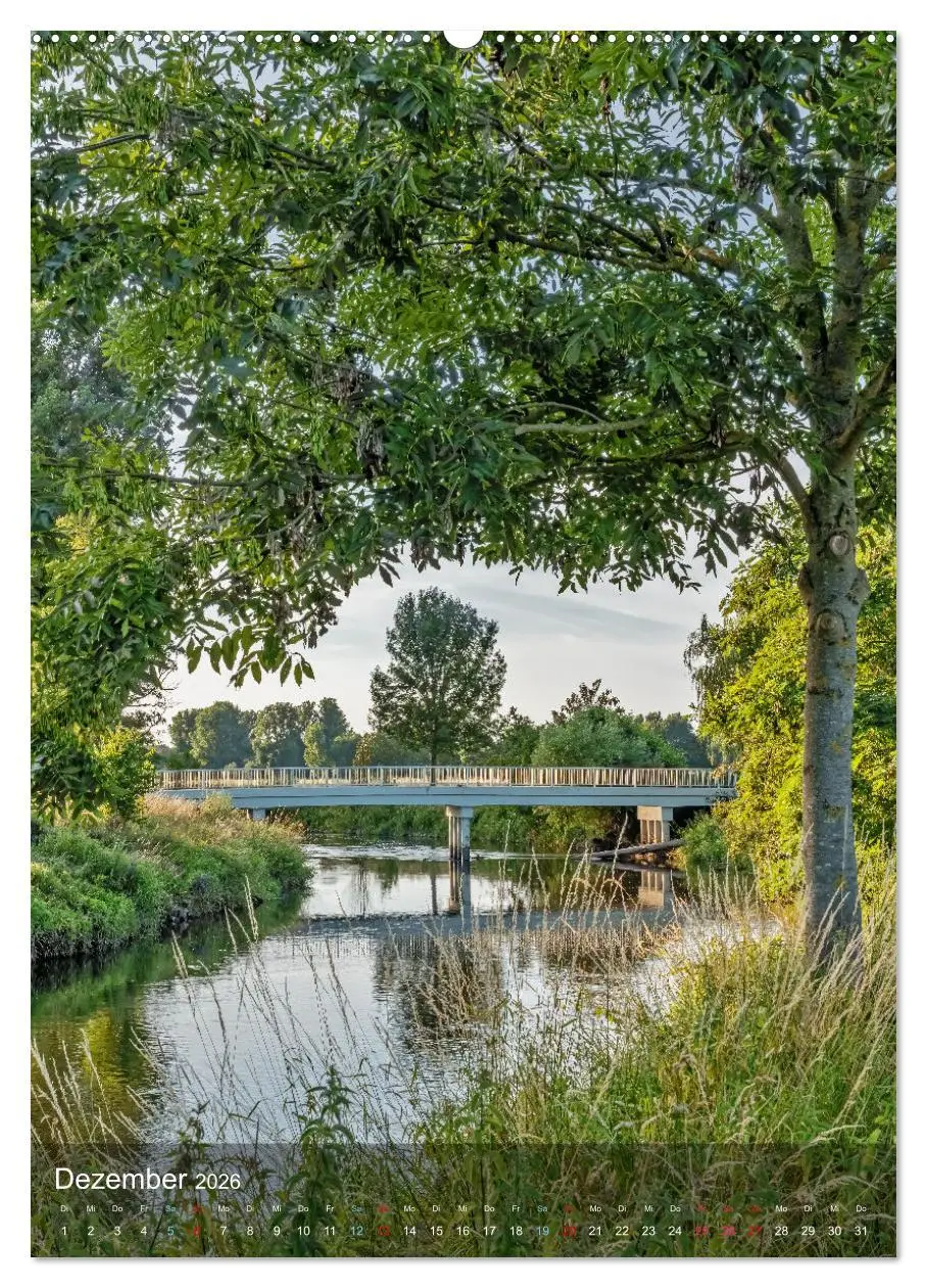 Bild: 9783516296464 | Die Rur im Kreis Heinsberg (Wandkalender 2026 DIN A2 hoch),...