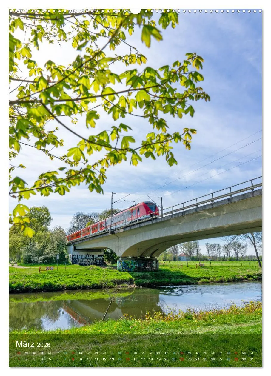 Bild: 9783516296464 | Die Rur im Kreis Heinsberg (Wandkalender 2026 DIN A2 hoch),...