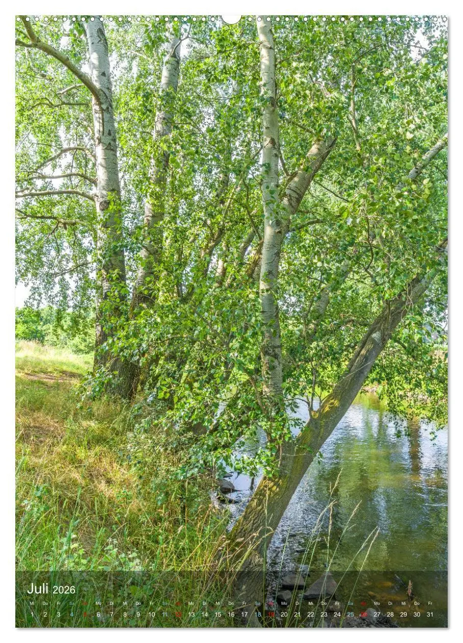 Bild: 9783516296464 | Die Rur im Kreis Heinsberg (Wandkalender 2026 DIN A2 hoch),...