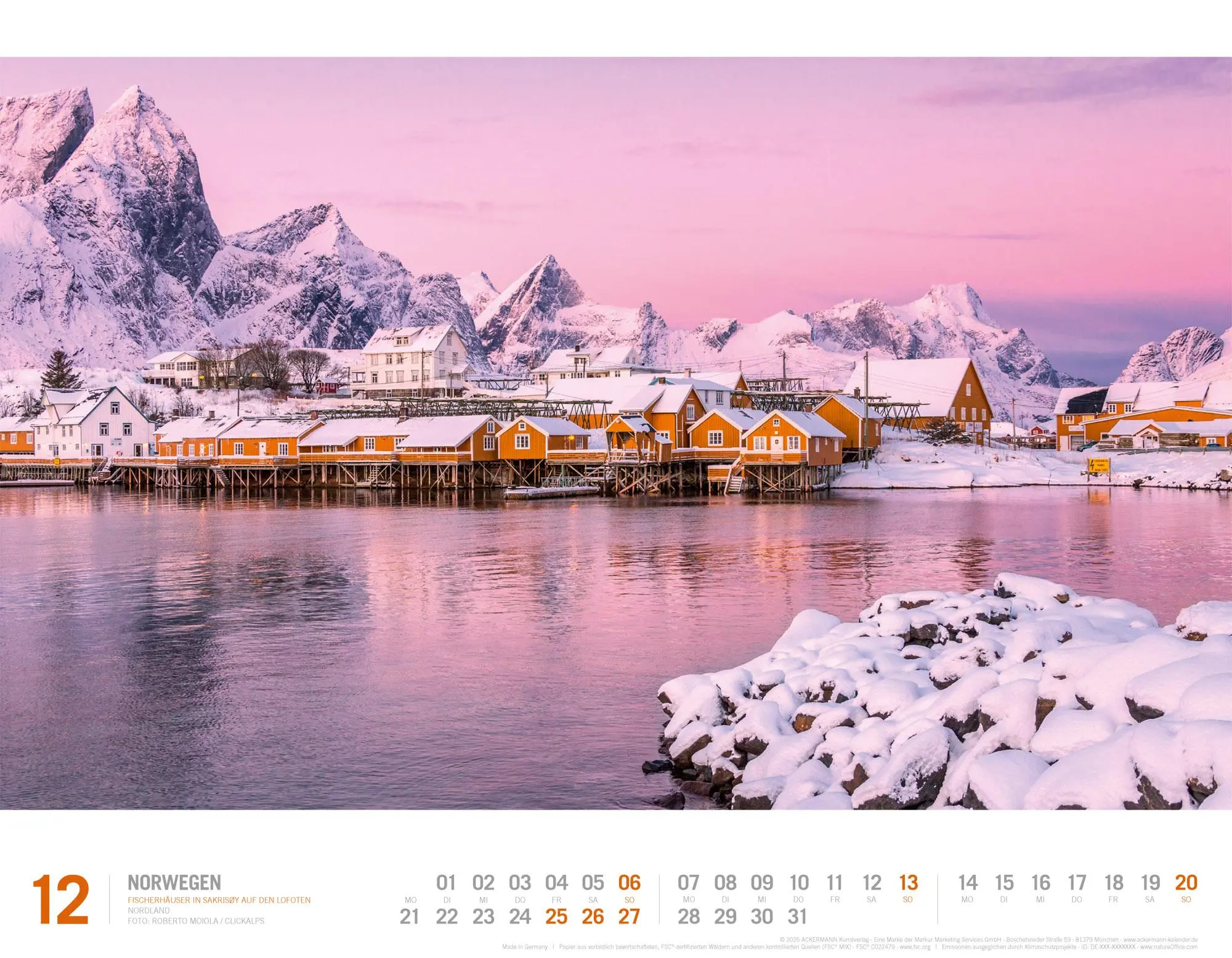Bild: 9783838426464 | Norwegen Kalender 2026 Unterwegs zwischen Fjordland und Nordkap | GmbH