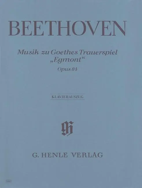 Cover: 9790201806464 | Music to Goethe's Tragedy 'Egmont' op. 84 | Ludwig van Beethoven