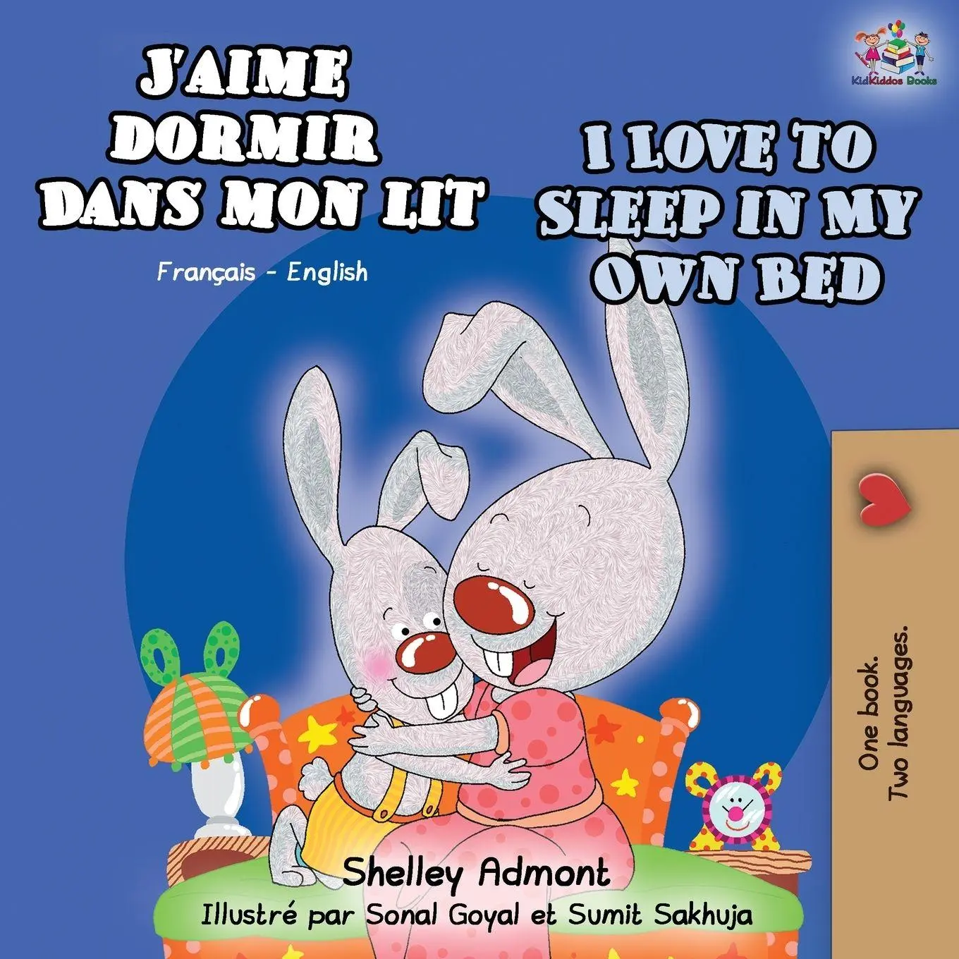 Cover: 9781525916564 | J'aime dormir dans mon lit I Love to Sleep in My Own Bed | Taschenbuch
