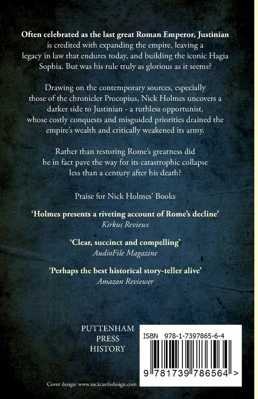 Rückseite: 9781739786564 | Justinian's Empire | Nick Holmes | Taschenbuch | Englisch | 2024
