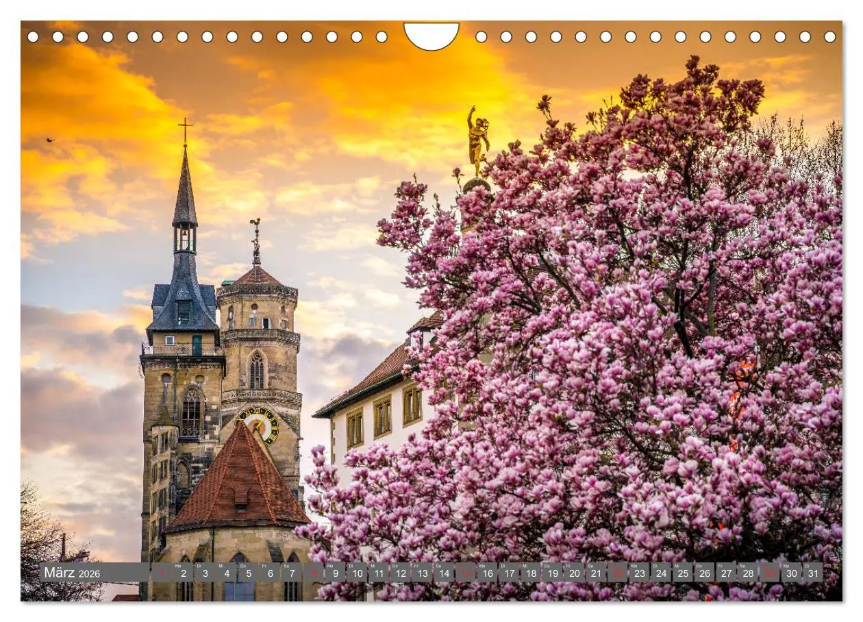 Bild: 9783457716564 | Historisches Stuttgart 2026 (Wandkalender 2026 DIN A4 quer),...