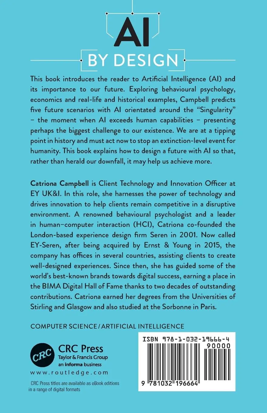 Rückseite: 9781032196664 | AI by Design | A Plan for Living with Artificial Intelligence | Buch