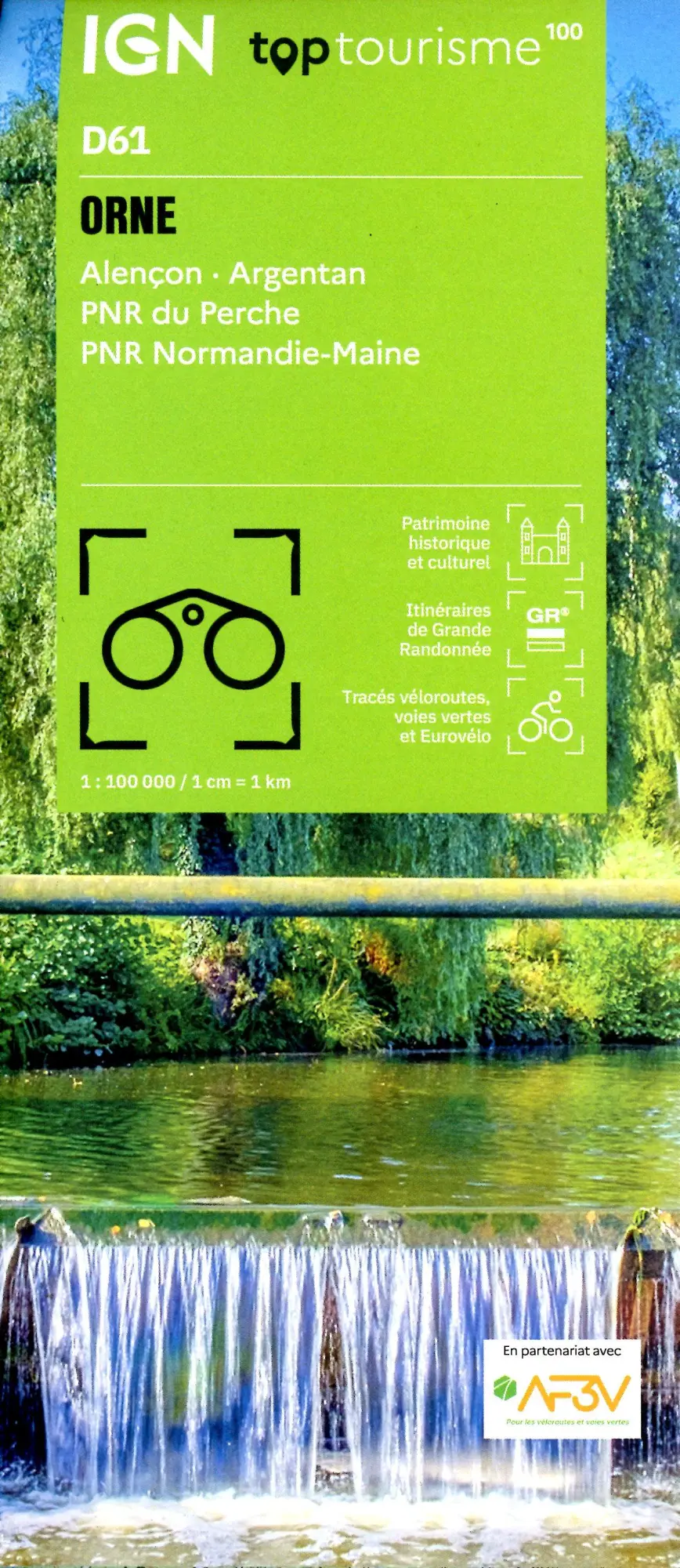Cover: 9782758556664 | Orne AlençonArgentan | (Land-)Karte | IGN Top 100 départemental | 2025