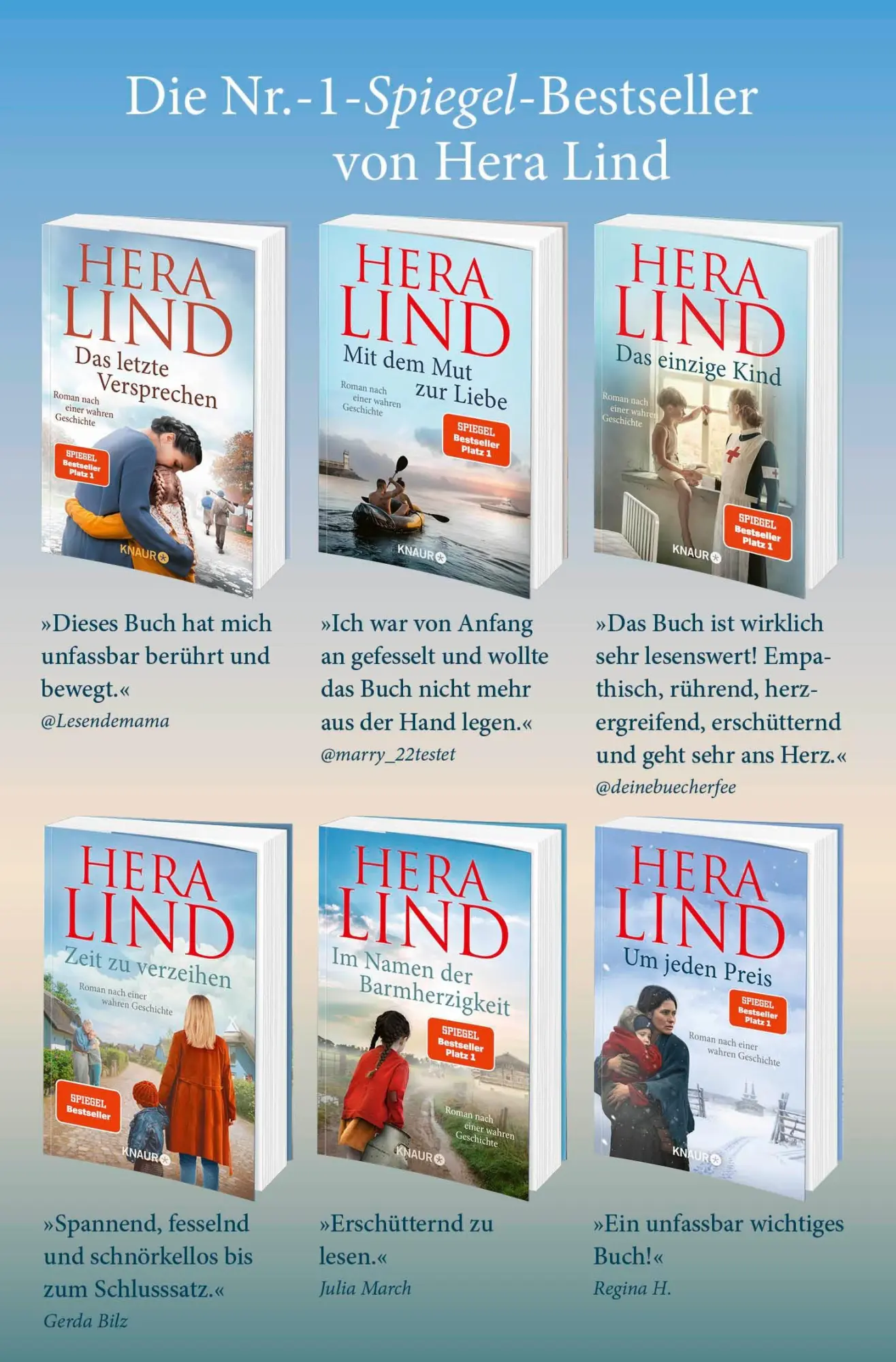 Bild: 9783426566664 | Das letzte Versprechen + Das einzige Kind | Hera Lind | Taschenbuch