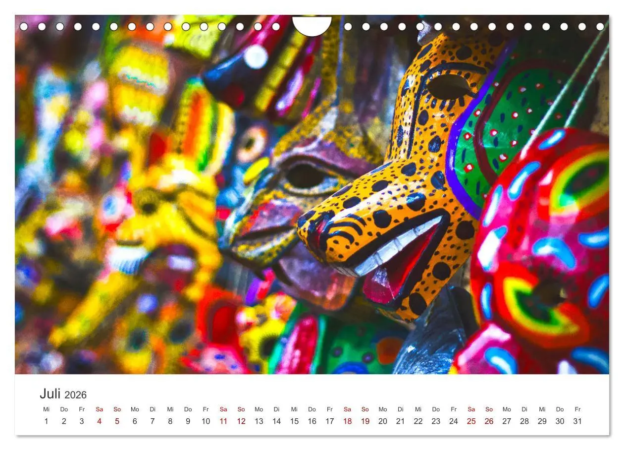 Bild: 9783457566664 | Kunterbuntes Guatemala (Wandkalender 2026 DIN A4 quer), CALVENDO...