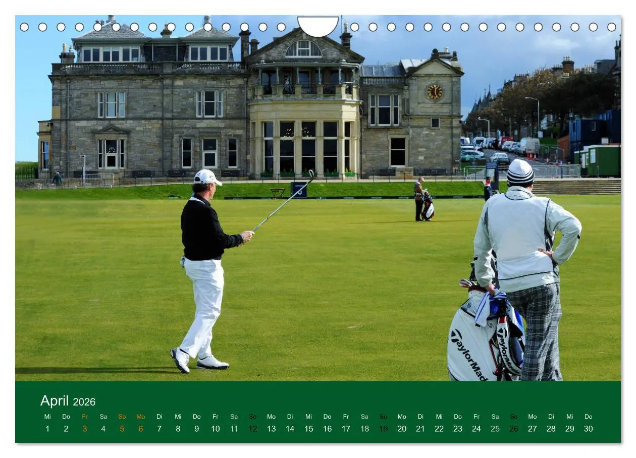 Bild: 9783457876664 | Golf Sport (Wandkalender 2026 DIN A4 quer), CALVENDO Monatskalender