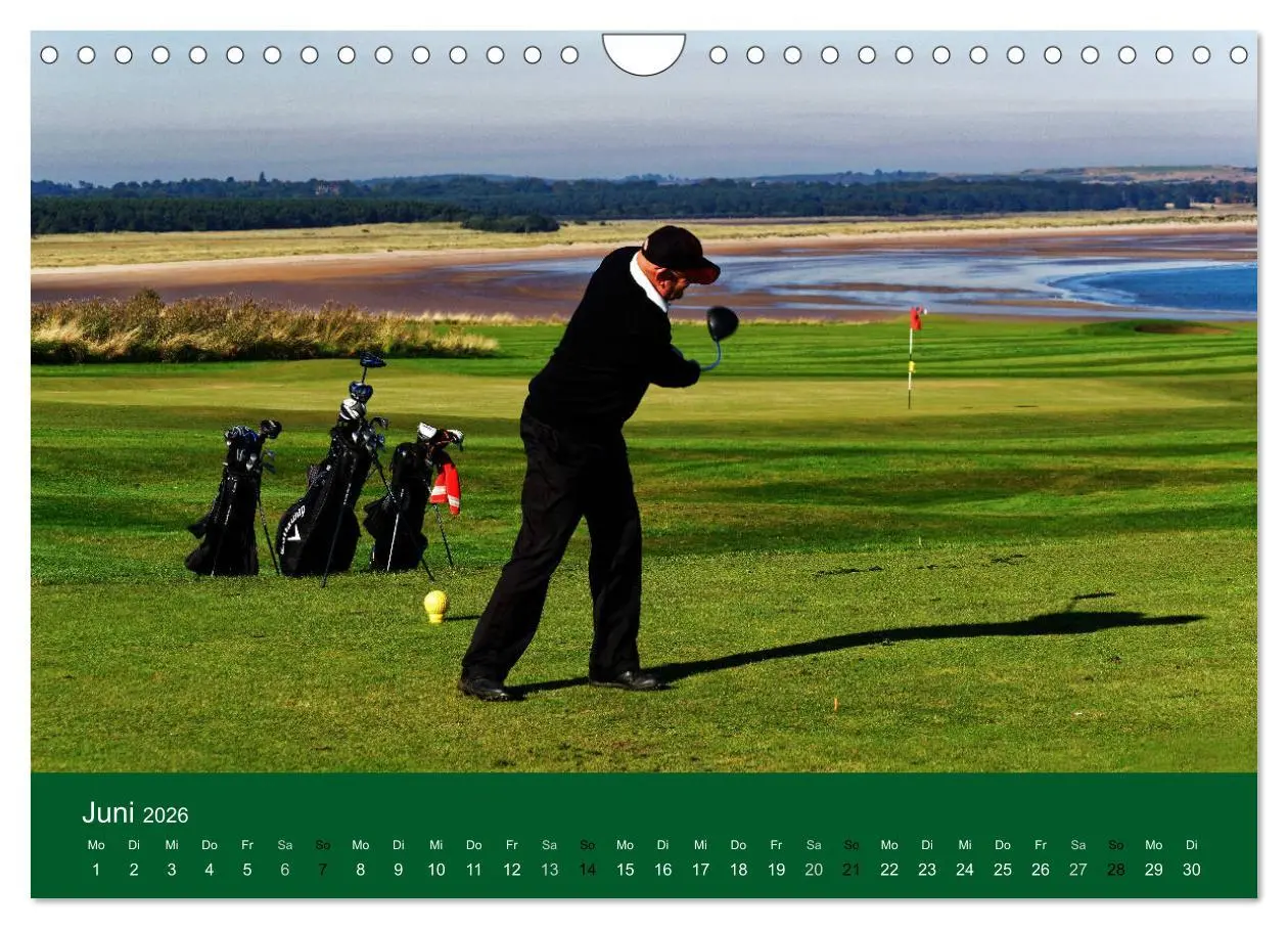 Bild: 9783457876664 | Golf Sport (Wandkalender 2026 DIN A4 quer), CALVENDO Monatskalender