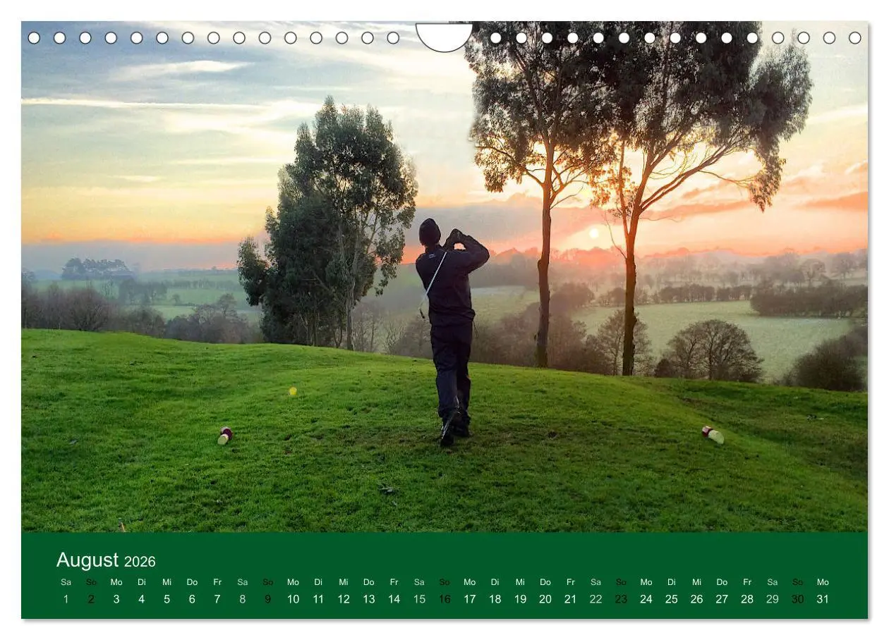 Bild: 9783457876664 | Golf Sport (Wandkalender 2026 DIN A4 quer), CALVENDO Monatskalender