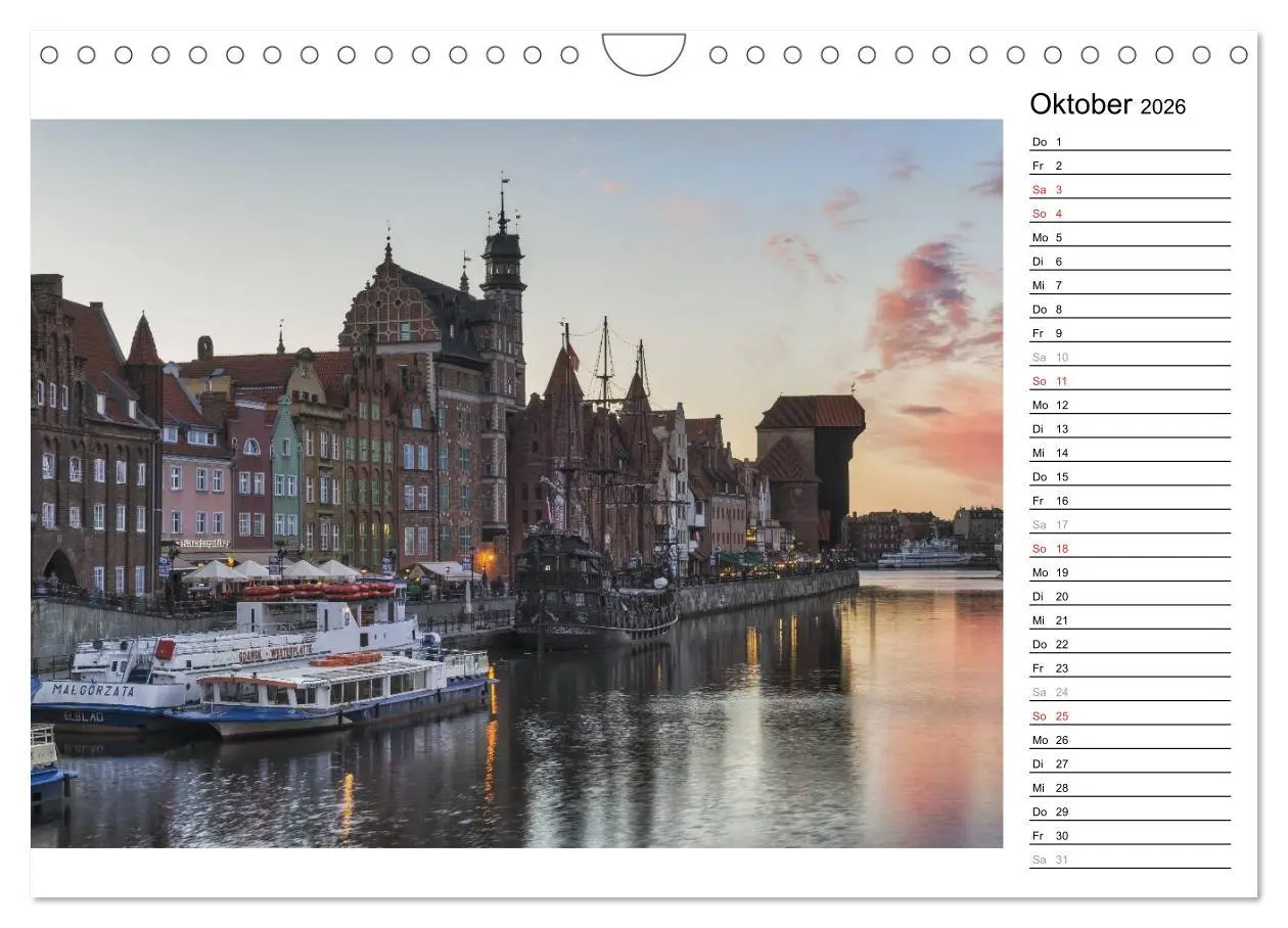 Bild: 9783516036664 | Danzig - Zeit für Entdeckungen (Wandkalender 2026 DIN A4 quer),...