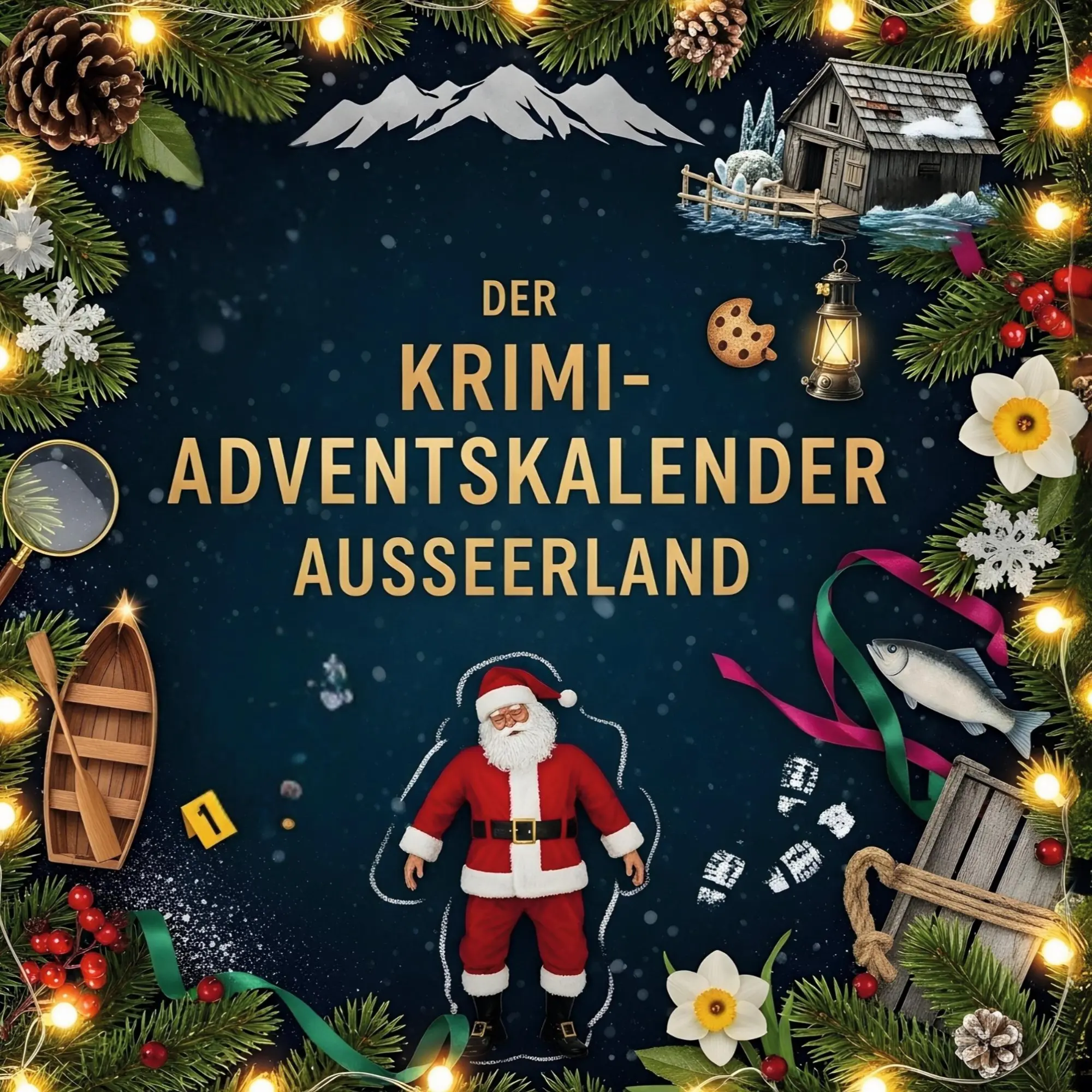 Cover: 9783695306664 | Der Krimi-Adventskalender Ausseerland | Mordsverdächtig in 24 Akten
