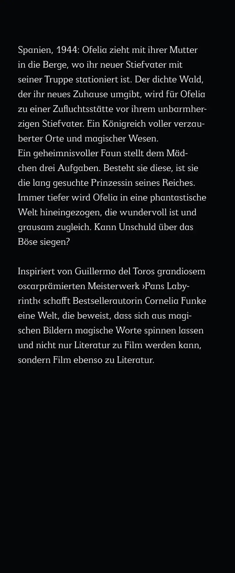 Bild: 9783737356664 | Das Labyrinth des Fauns | Cornelia Funke (u. a.) | Buch | 320 S.