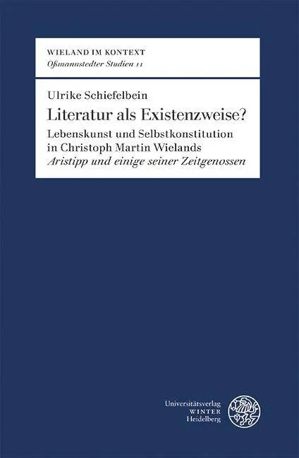 Cover: 9783825396664 | Literatur als Existenzweise? | Ulrike Schiefelbein | Buch | VIII