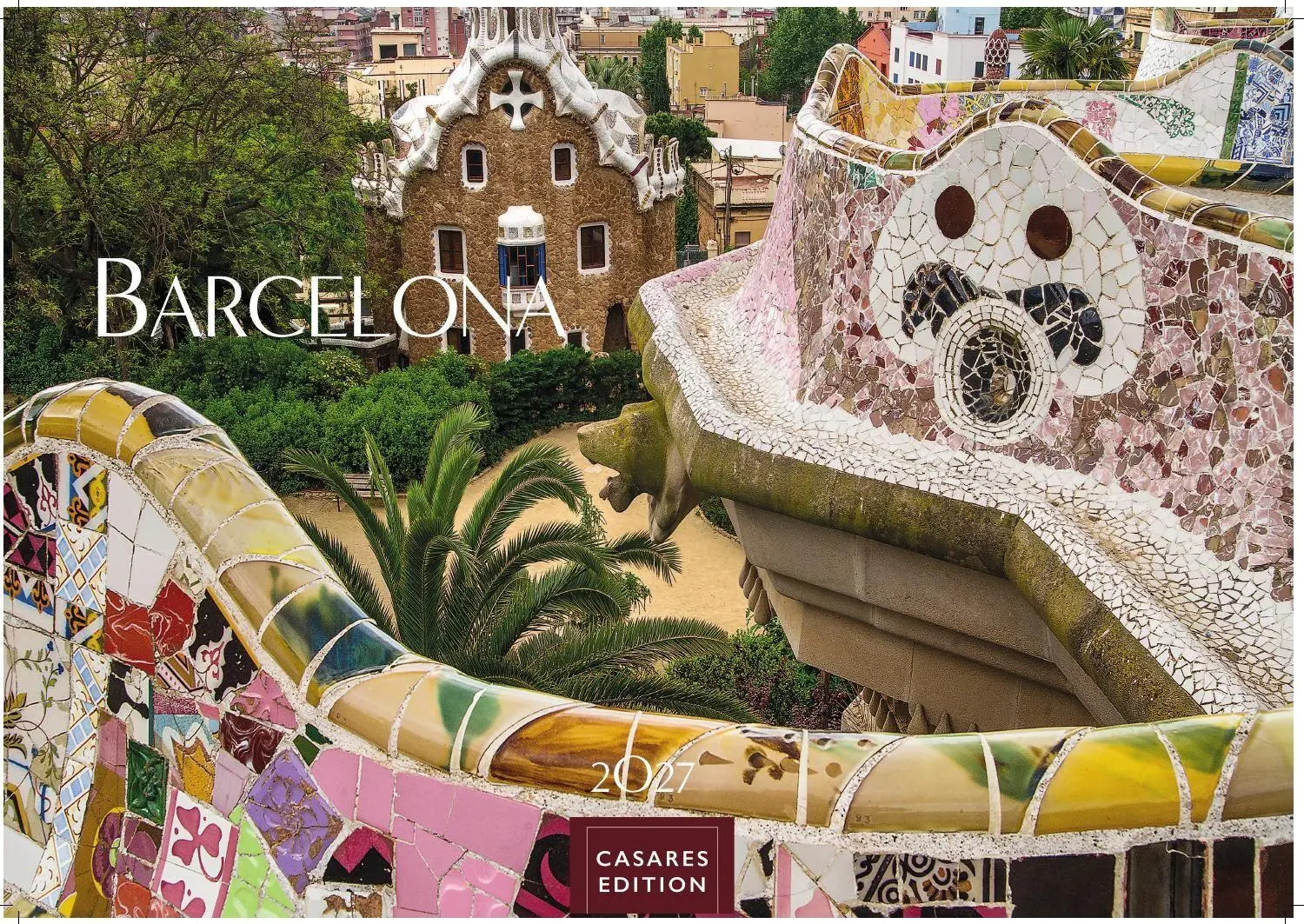 Cover: 9781835246764 | Barcelona Kalender 2027 - Wandkalender Fotokalender Spanien 24x35...