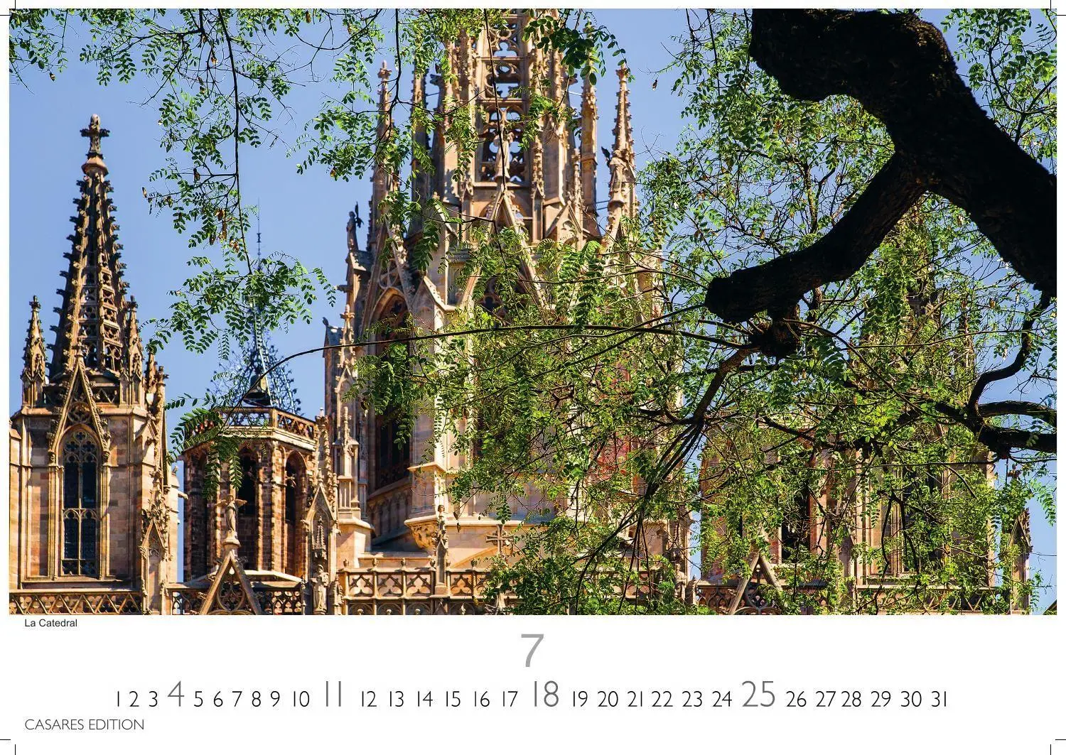 Bild: 9781835246764 | Barcelona Kalender 2027 - Wandkalender Fotokalender Spanien 24x35...