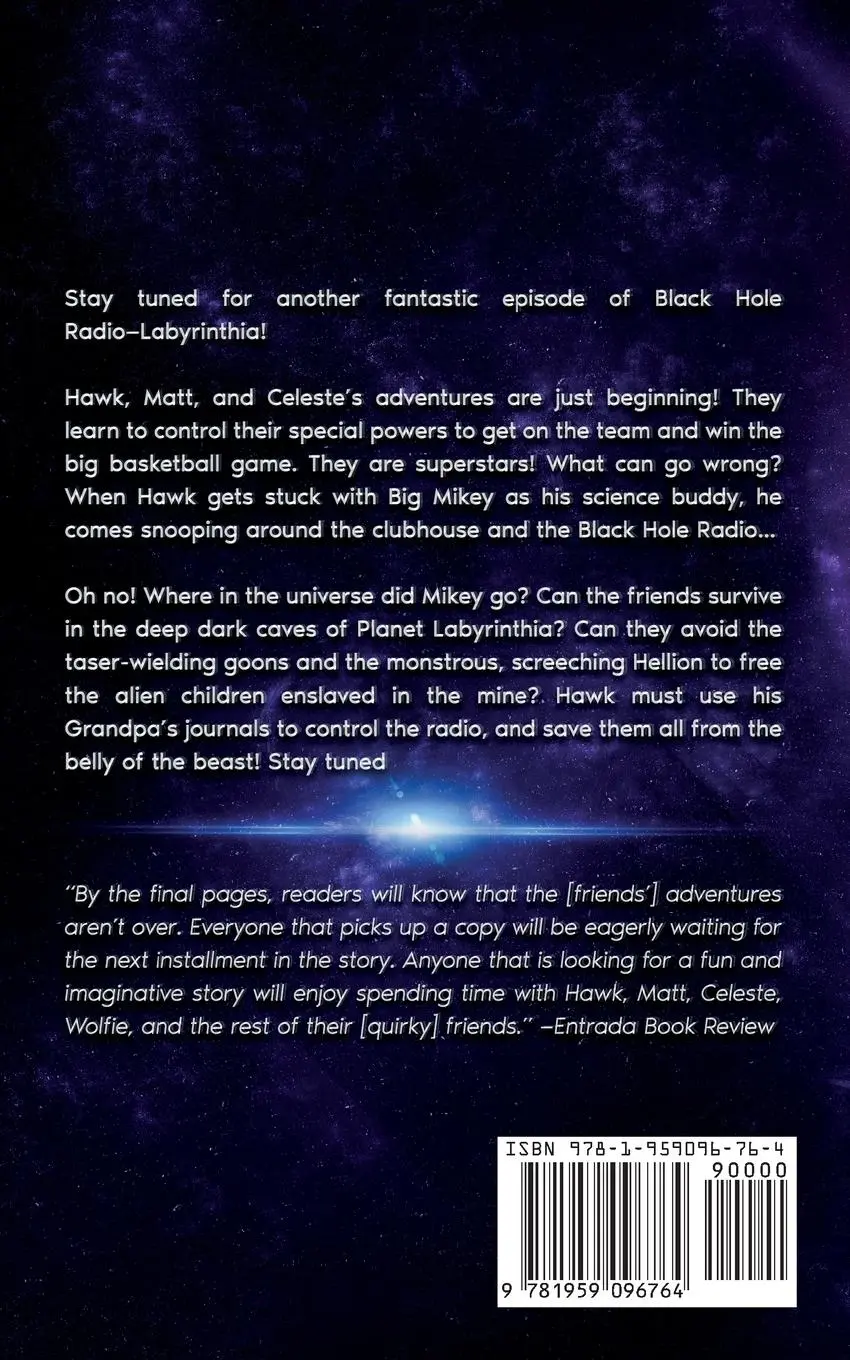 Rückseite: 9781959096764 | Black Hole Radio - Labyrinthia | Ann Birdgenaw | Taschenbuch | 2023
