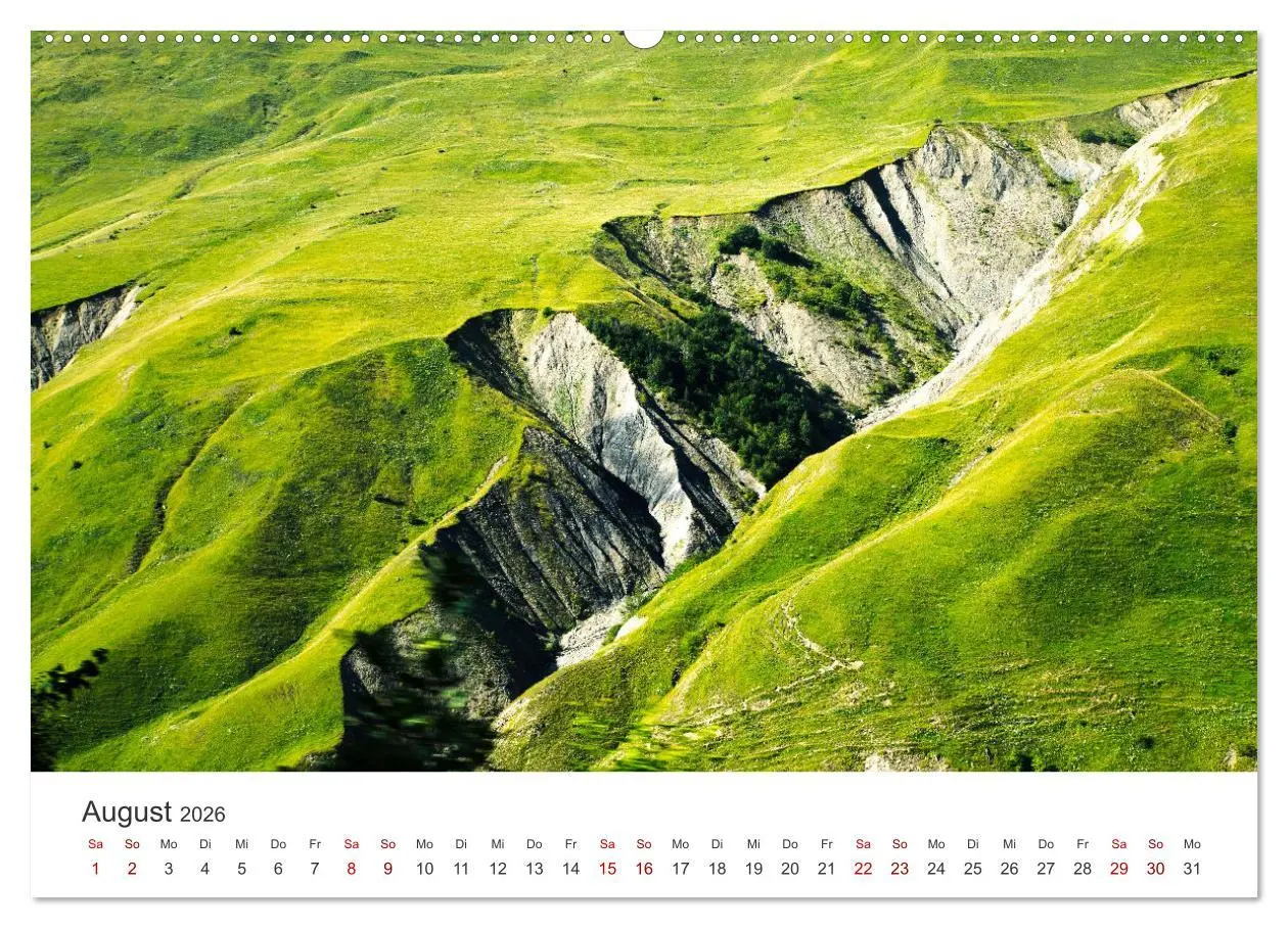Bild: 9783457556764 | Georgien - Einmalige Landschaften (Wandkalender 2026 DIN A2 quer),...