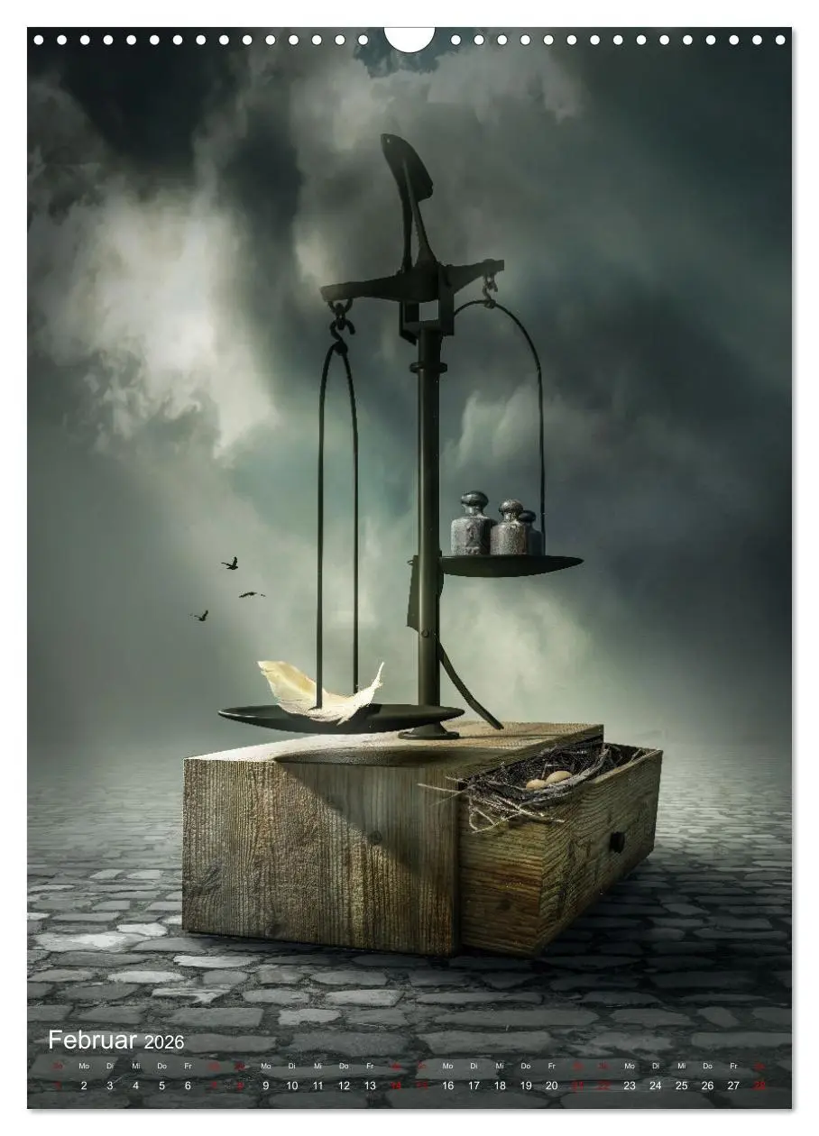 Bild: 9783516336764 | Hinter dem Horizont im Reich der Fantasie (Wandkalender 2026 DIN A3...