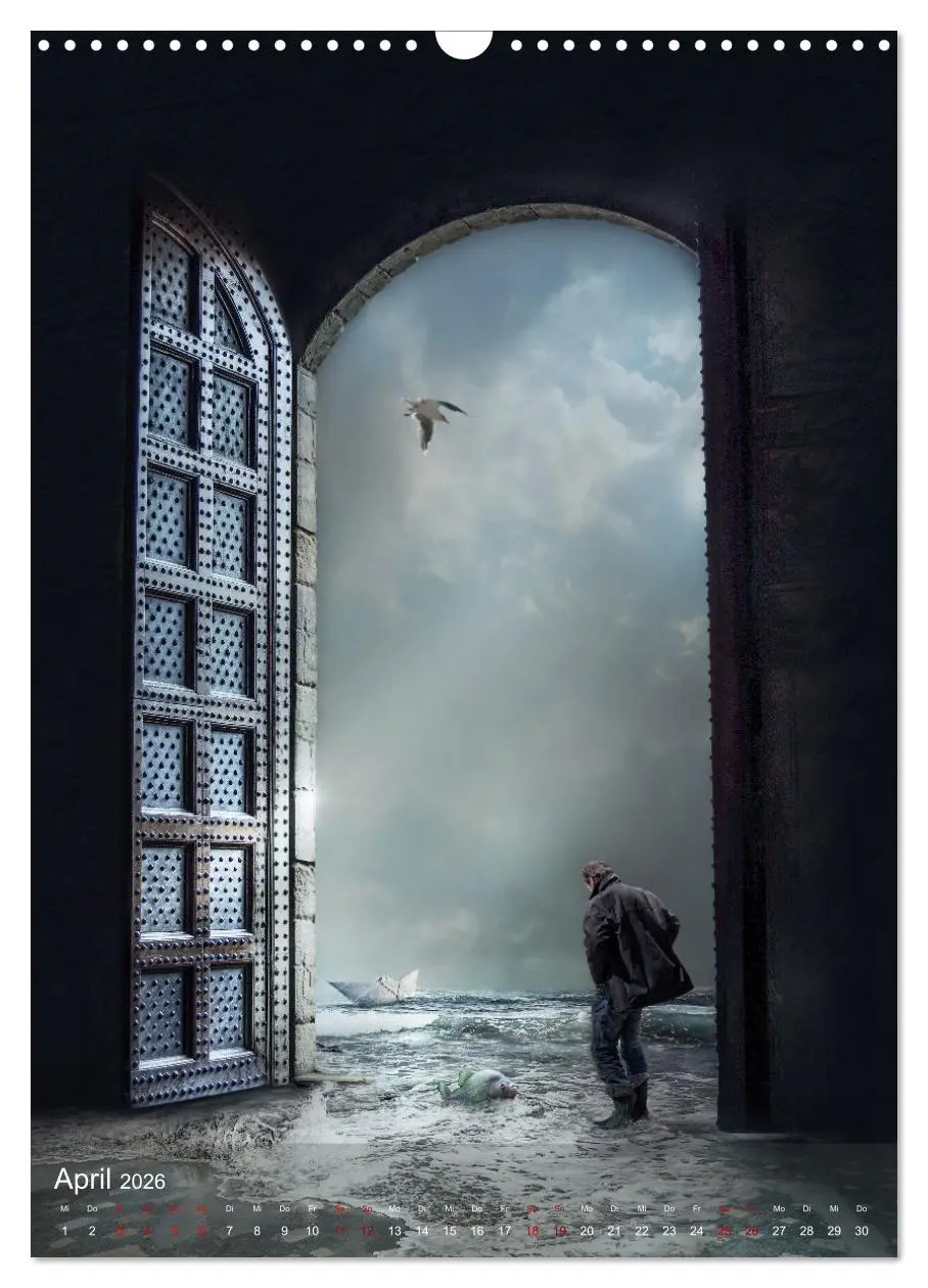Bild: 9783516336764 | Hinter dem Horizont im Reich der Fantasie (Wandkalender 2026 DIN A3...