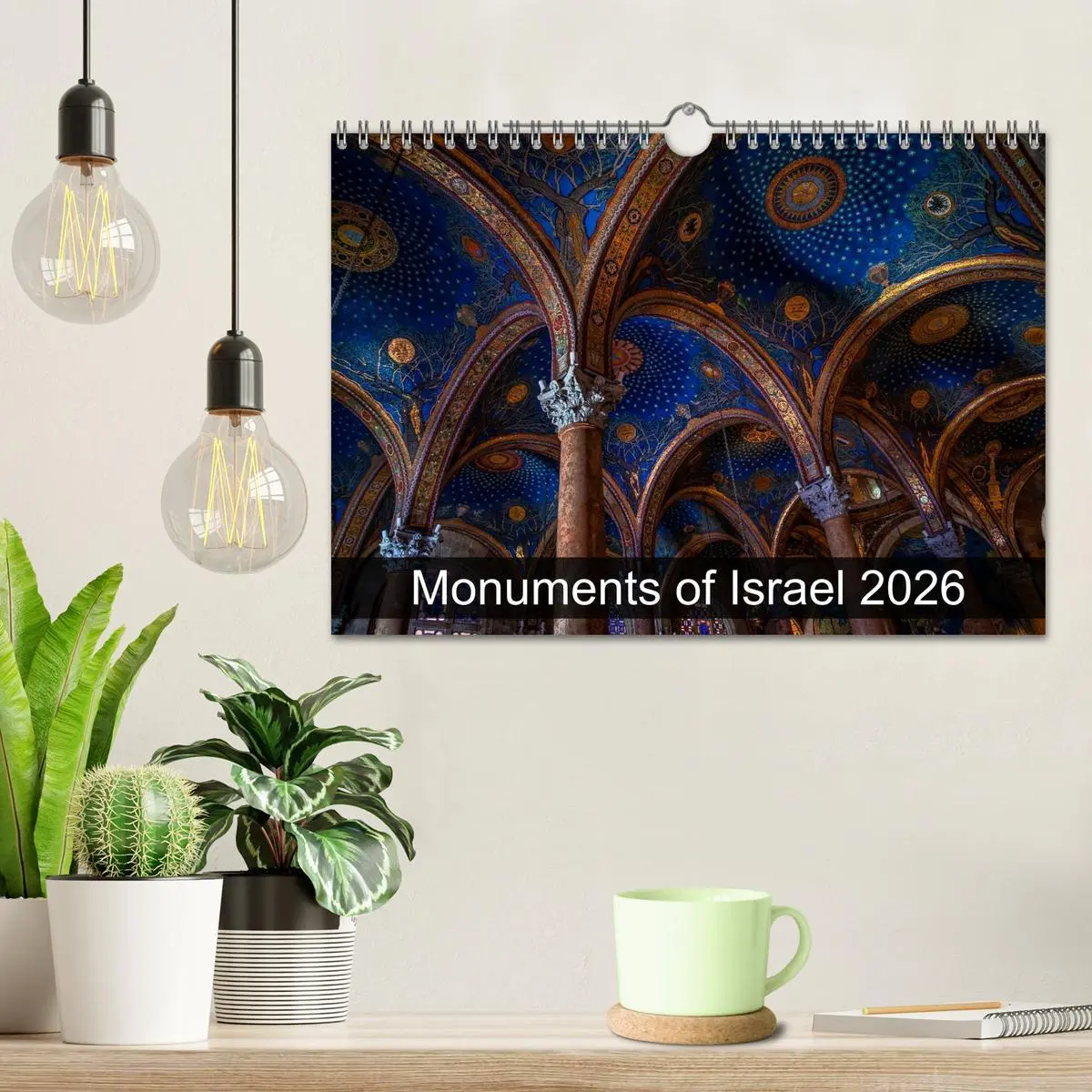 Bild: 9783516576764 | Monuments of Israel 2026 (Wall Calendar 2026 DIN A4 landscape),...