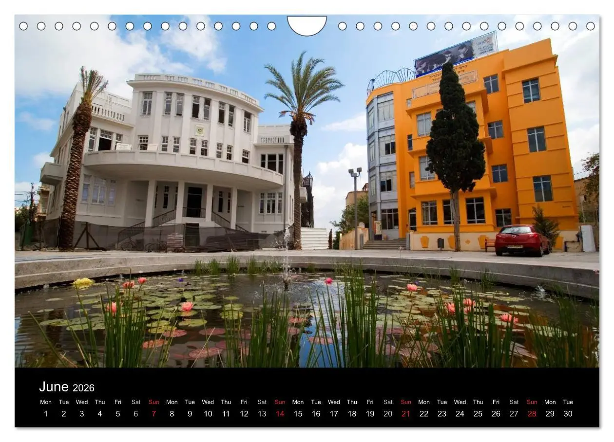 Bild: 9783516576764 | Monuments of Israel 2026 (Wall Calendar 2026 DIN A4 landscape),...