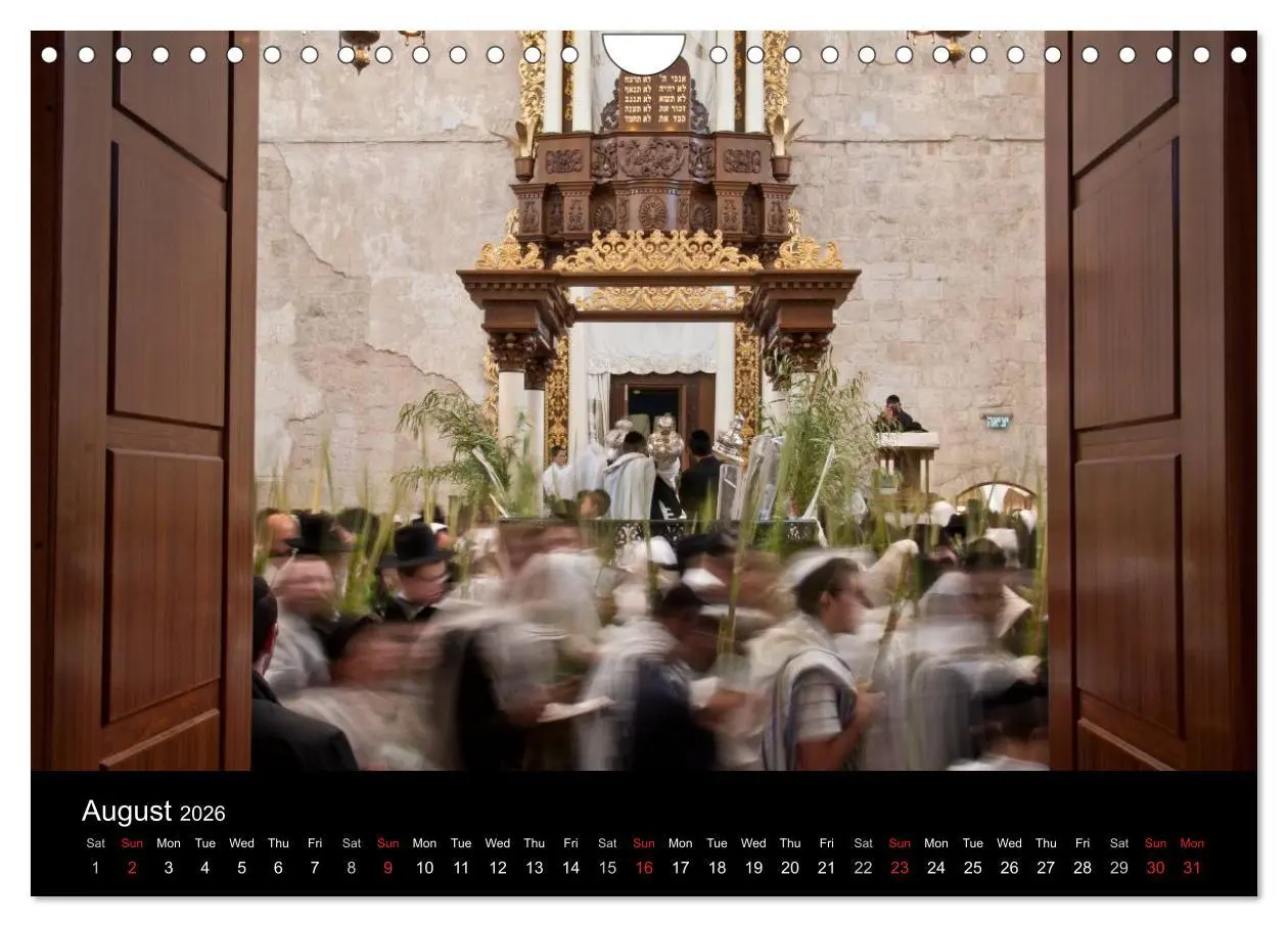 Bild: 9783516576764 | Monuments of Israel 2026 (Wall Calendar 2026 DIN A4 landscape),...