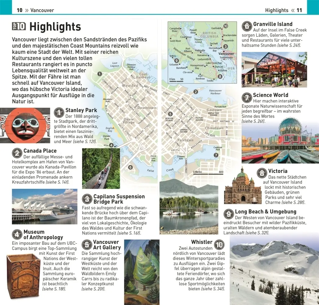 Bild: 9783734206764 | Top 10 Reiseführer Vancouver | DK Verlag - Reise | Taschenbuch | 2022