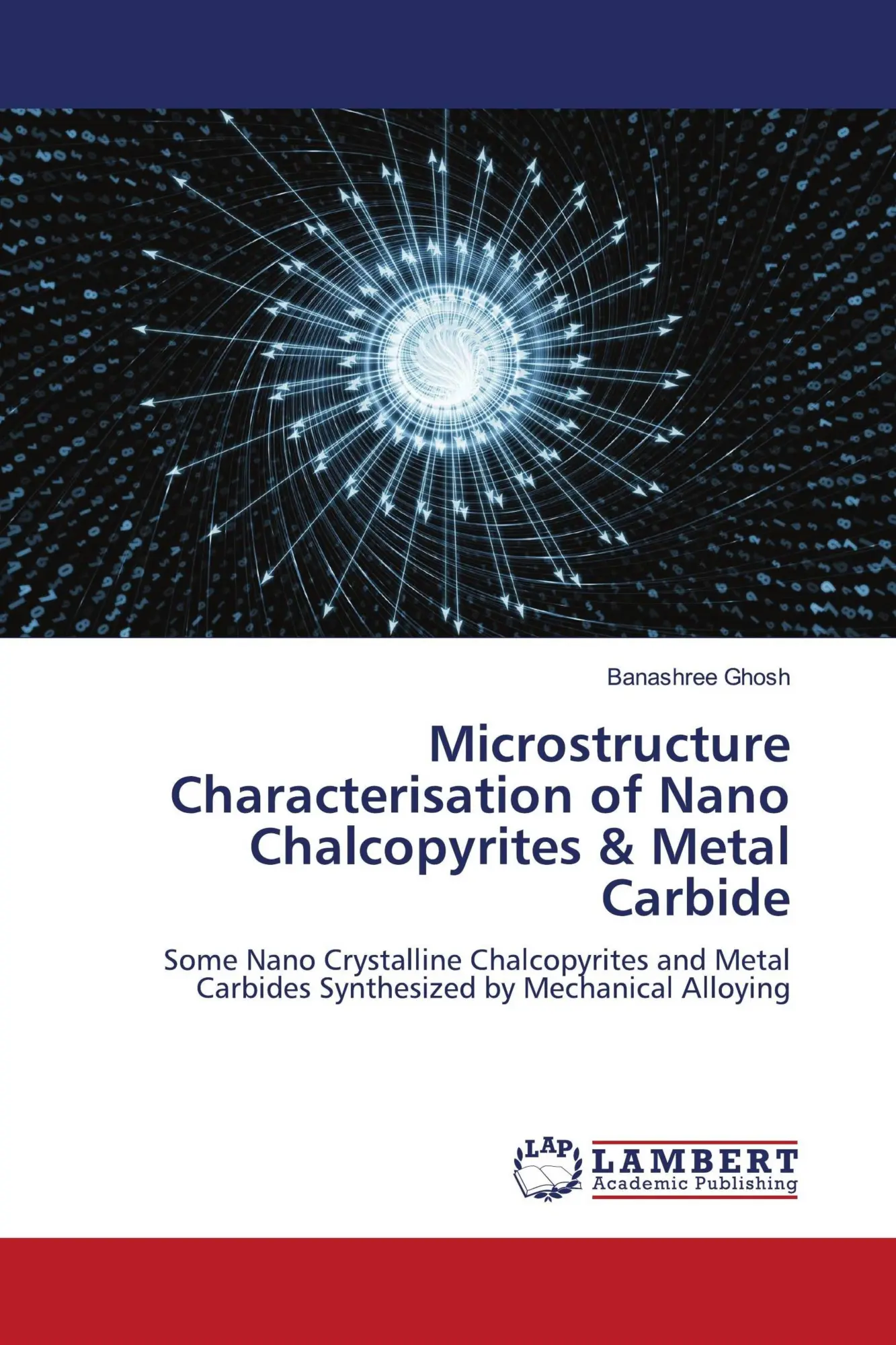 Cover: 9786203196764 | Microstructure Characterisation of Nano Chalcopyrites &amp; Metal Carbide
