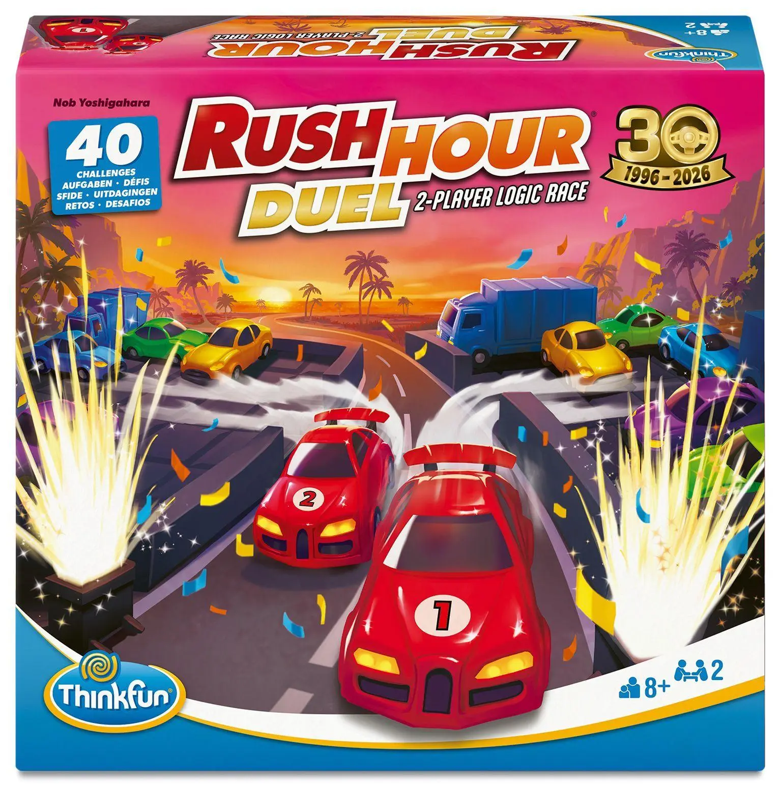 Cover: 4005556766864 | ThinkFun Rush Hour Duel - Logikspiel ab 8 Jahre | Spiel | Rush Hour