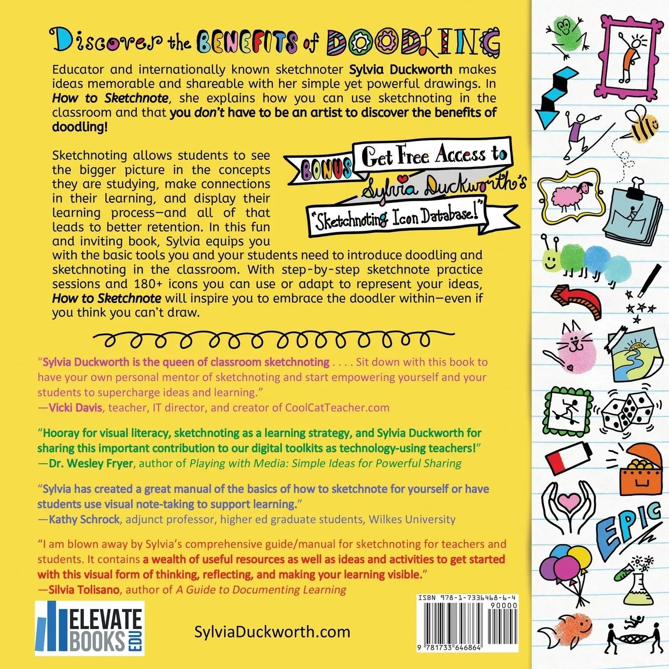 Rückseite: 9781733646864 | How To Sketchnote | A Step-by-Step Manual for Teachers and Students