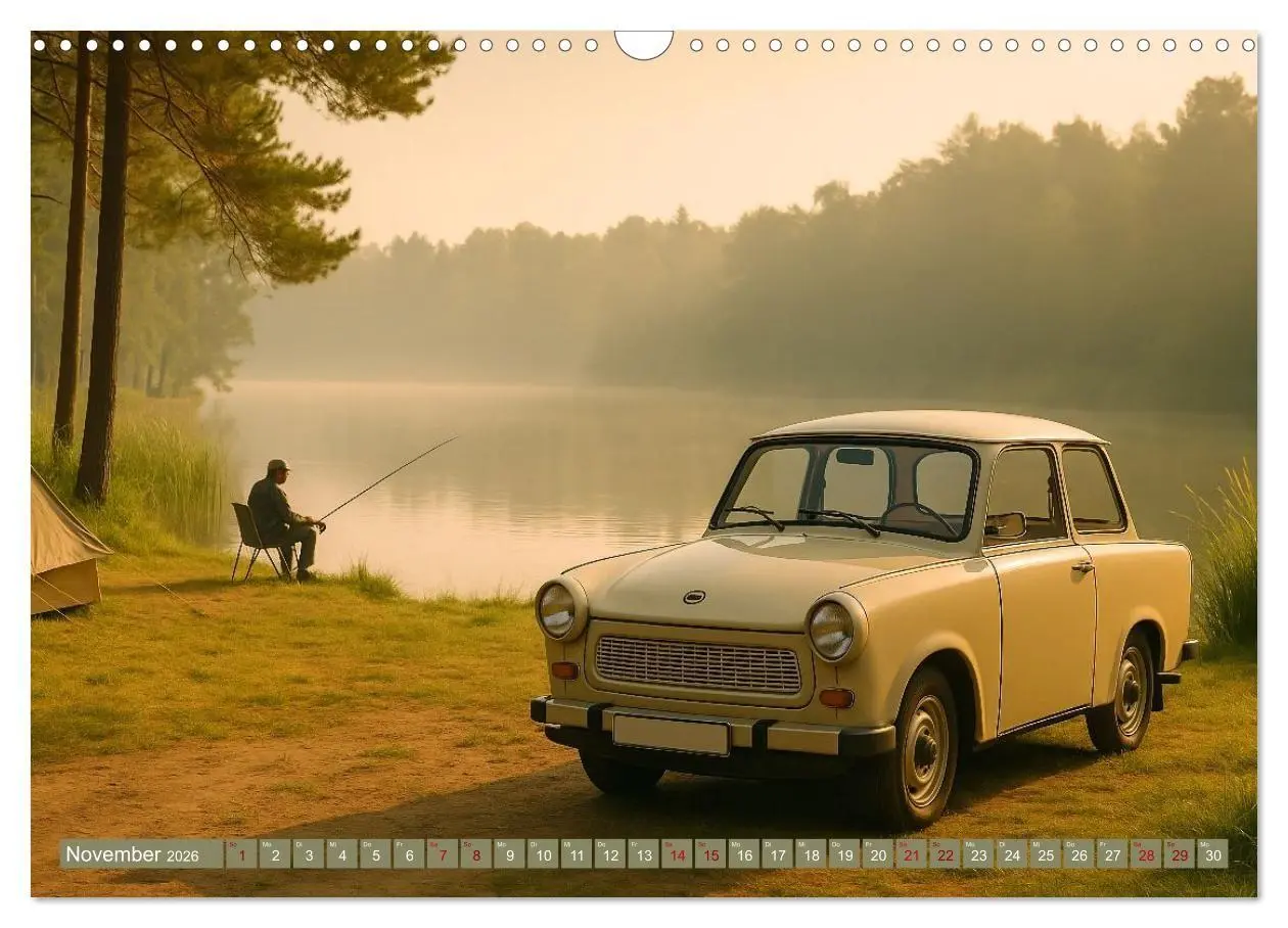 Bild: 9783516706864 | Alltagsgeschichten mit Trabant (Wandkalender 2026 DIN A3 quer),...