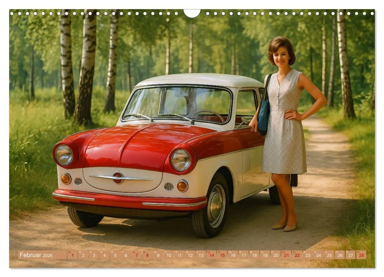 Bild: 9783516706864 | Alltagsgeschichten mit Trabant (Wandkalender 2026 DIN A3 quer),...