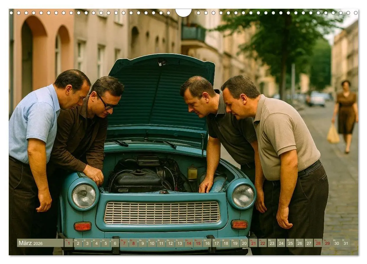 Bild: 9783516706864 | Alltagsgeschichten mit Trabant (Wandkalender 2026 DIN A3 quer),...
