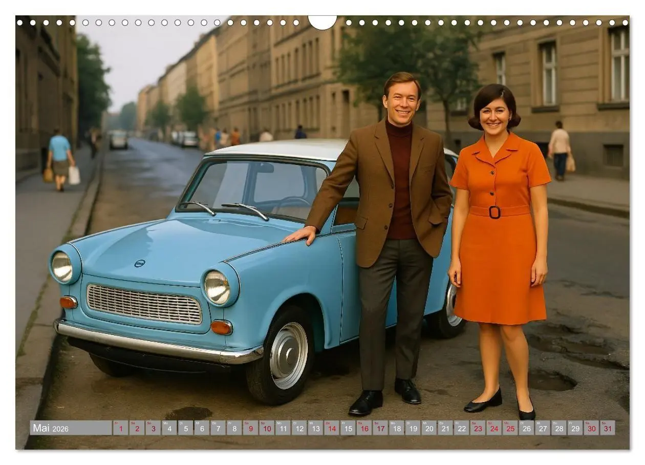 Bild: 9783516706864 | Alltagsgeschichten mit Trabant (Wandkalender 2026 DIN A3 quer),...