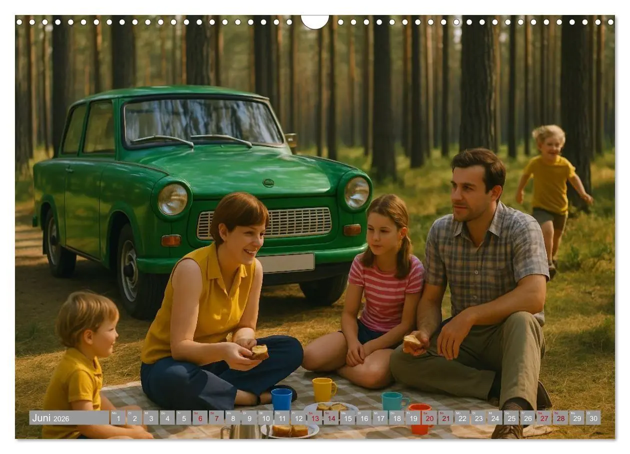 Bild: 9783516706864 | Alltagsgeschichten mit Trabant (Wandkalender 2026 DIN A3 quer),...