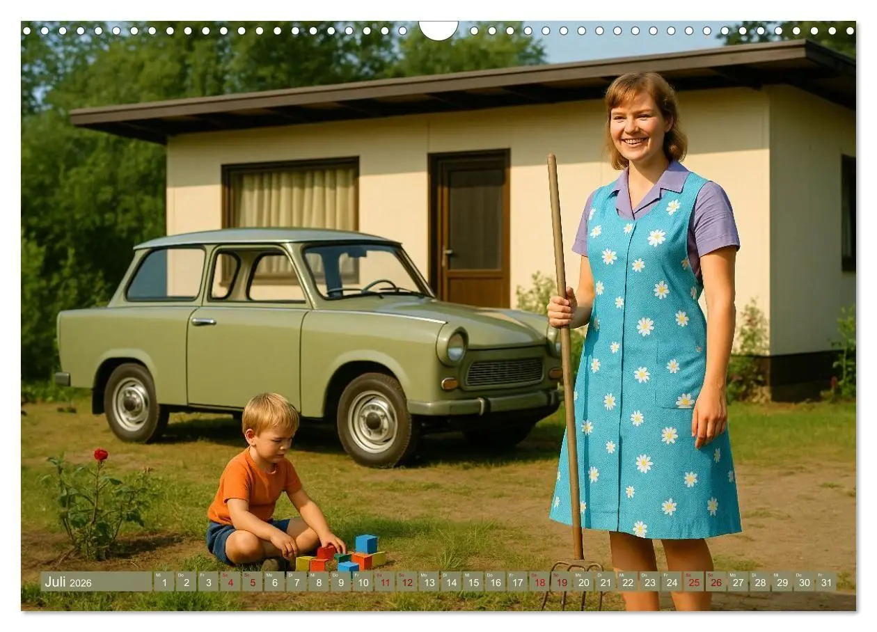 Bild: 9783516706864 | Alltagsgeschichten mit Trabant (Wandkalender 2026 DIN A3 quer),...