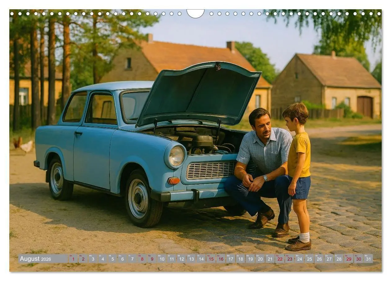 Bild: 9783516706864 | Alltagsgeschichten mit Trabant (Wandkalender 2026 DIN A3 quer),...