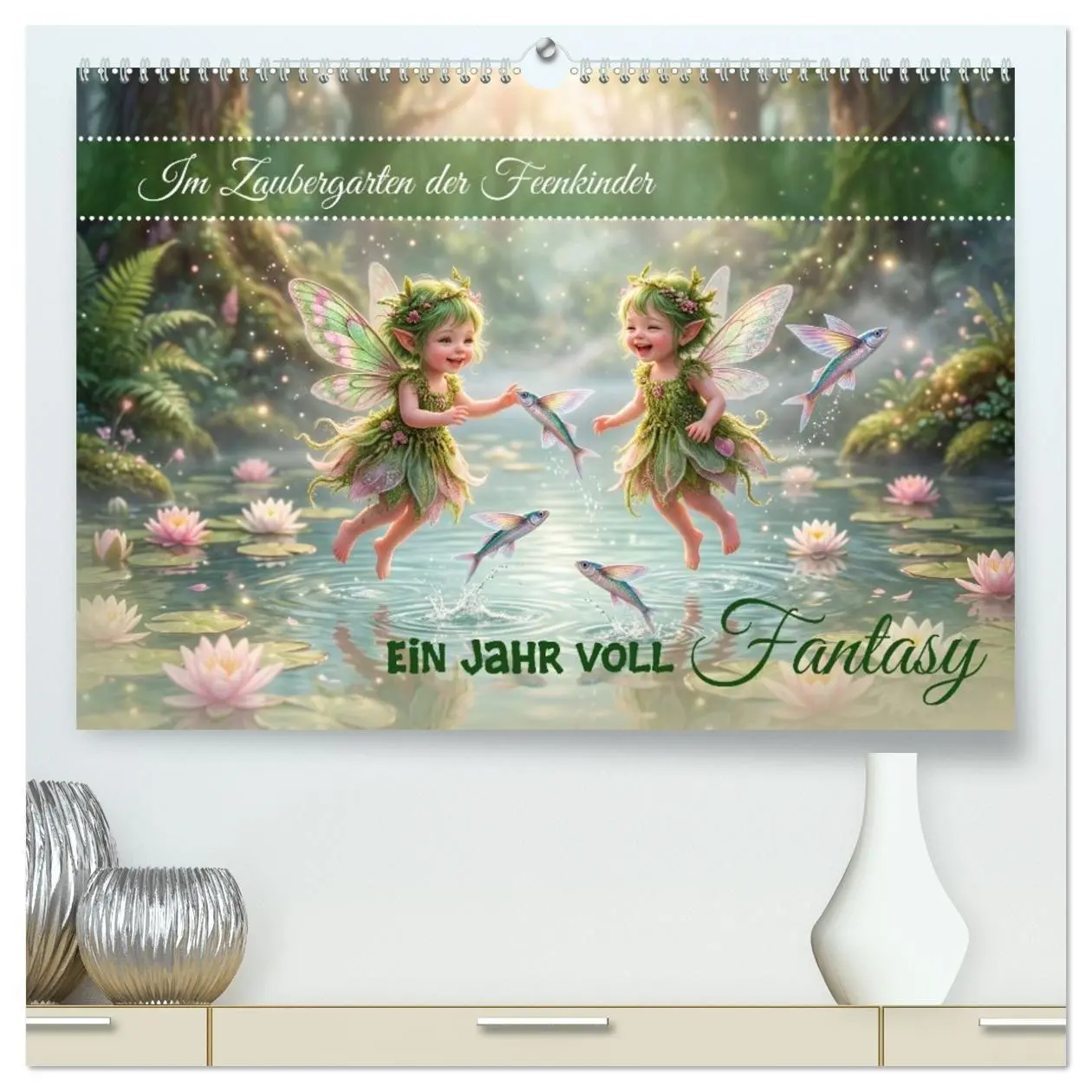 Cover: 9783569726864 | Im Zaubergarten der Feenkinder (hochwertiger Premium Wandkalender...