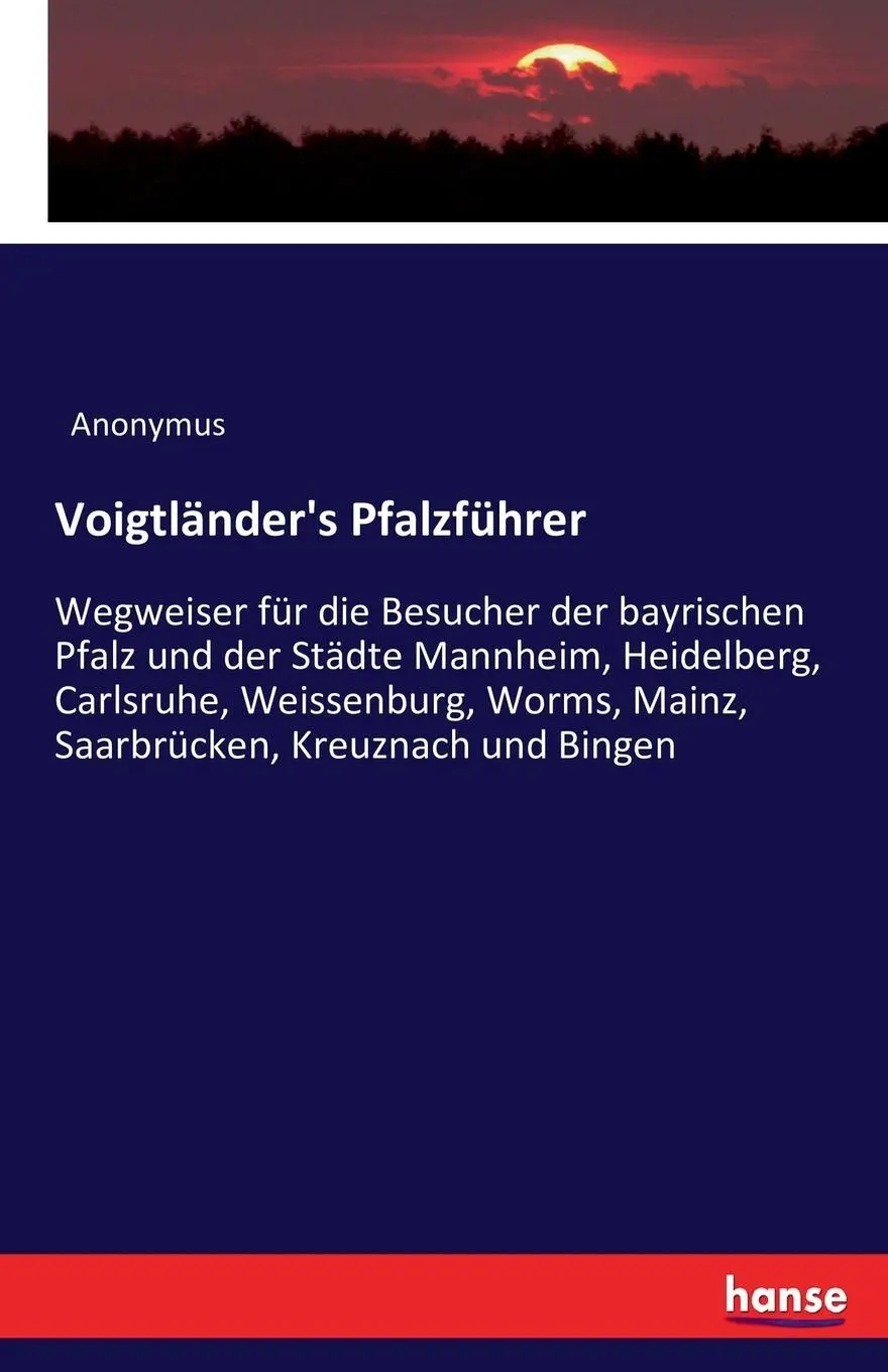 Cover: 9783743346864 | Voigtländer's Pfalzführer | Anonymus | Taschenbuch | 124 S. | Deutsch