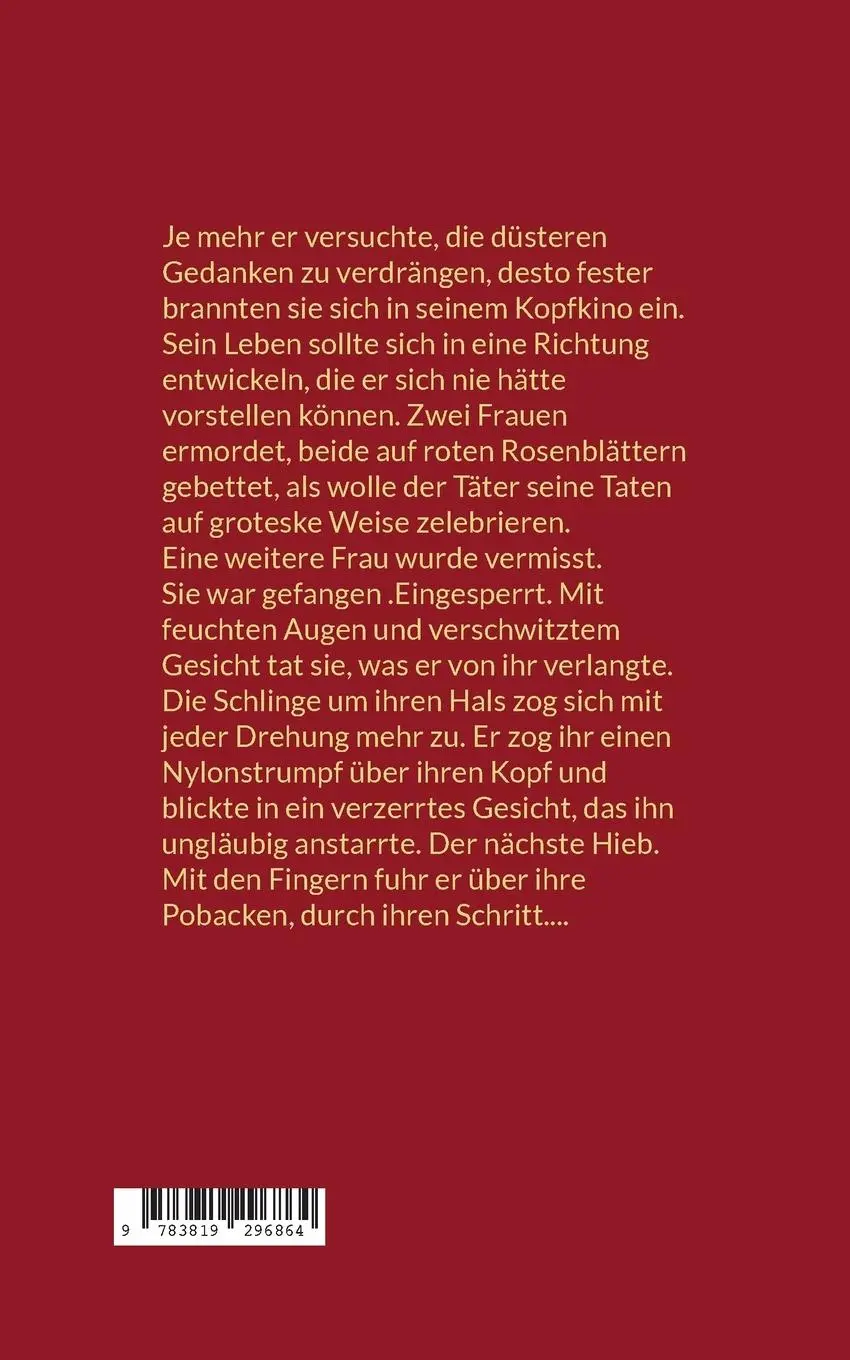 Rückseite: 9783819296864 | Die Umarmung der Dunkelheit | EIN EROTIK-SM-PSYCHOTHRILLER | Bernhardt