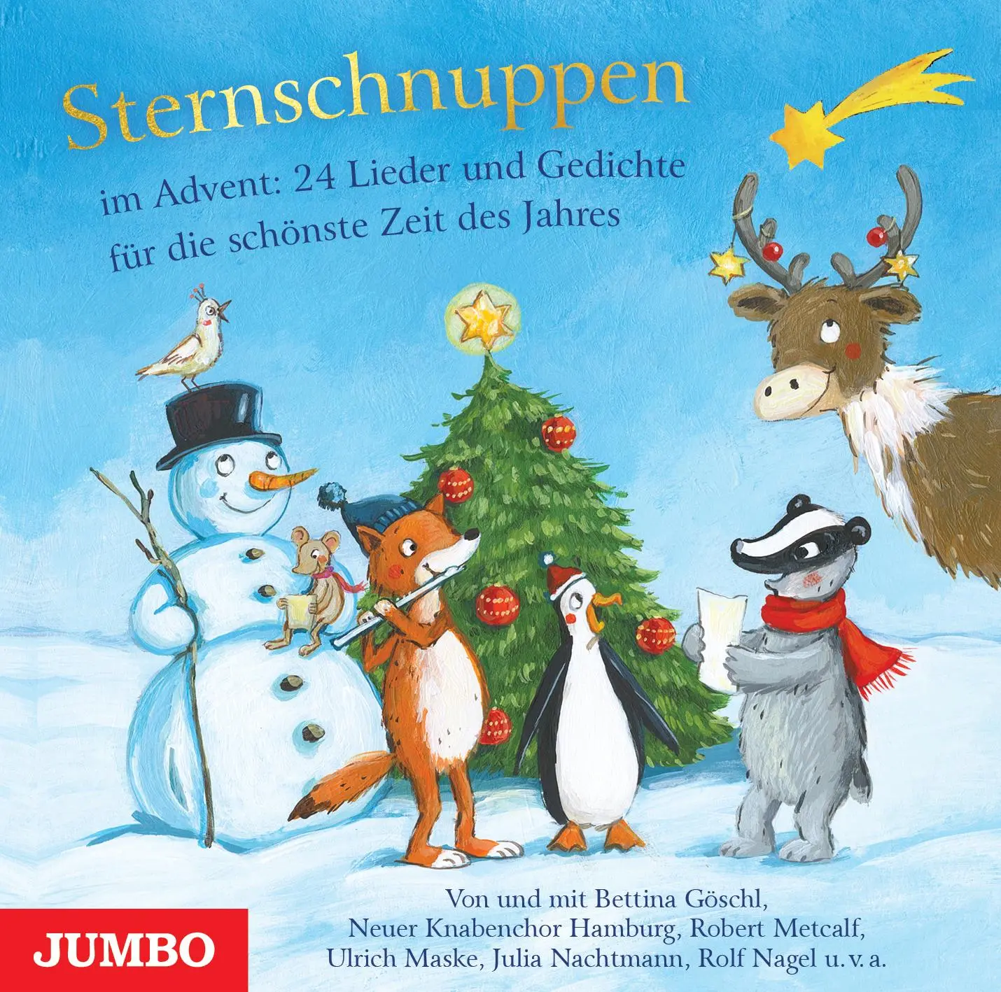 Cover: 9783833746864 | Sternschnuppen im Advent. 24 Lieder und Geschichten für die...