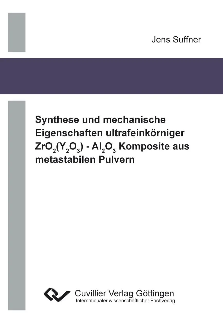 Cover: 9783869556864 | Synthese und mechanische Eigenschaften ultrafeinkörniger ZrO2(Y2O3)...