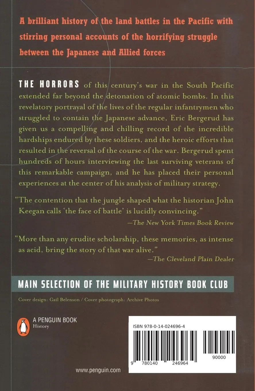 Rückseite: 9780140246964 | Touched with Fire | The Land War in the South Pacific | Bergerud