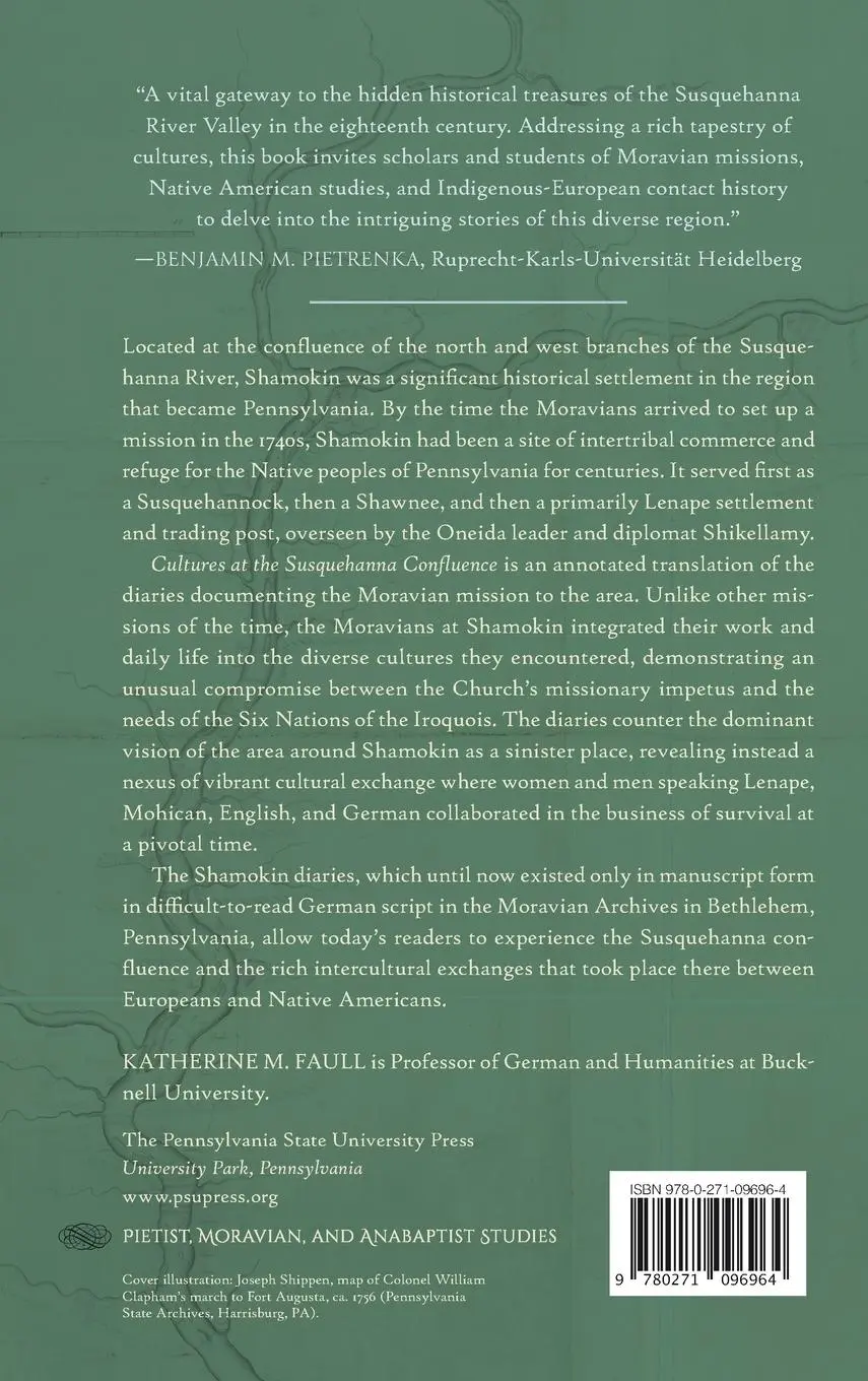 Rückseite: 9780271096964 | Cultures at the Susquehanna Confluence | Katherine M. Faull | Buch